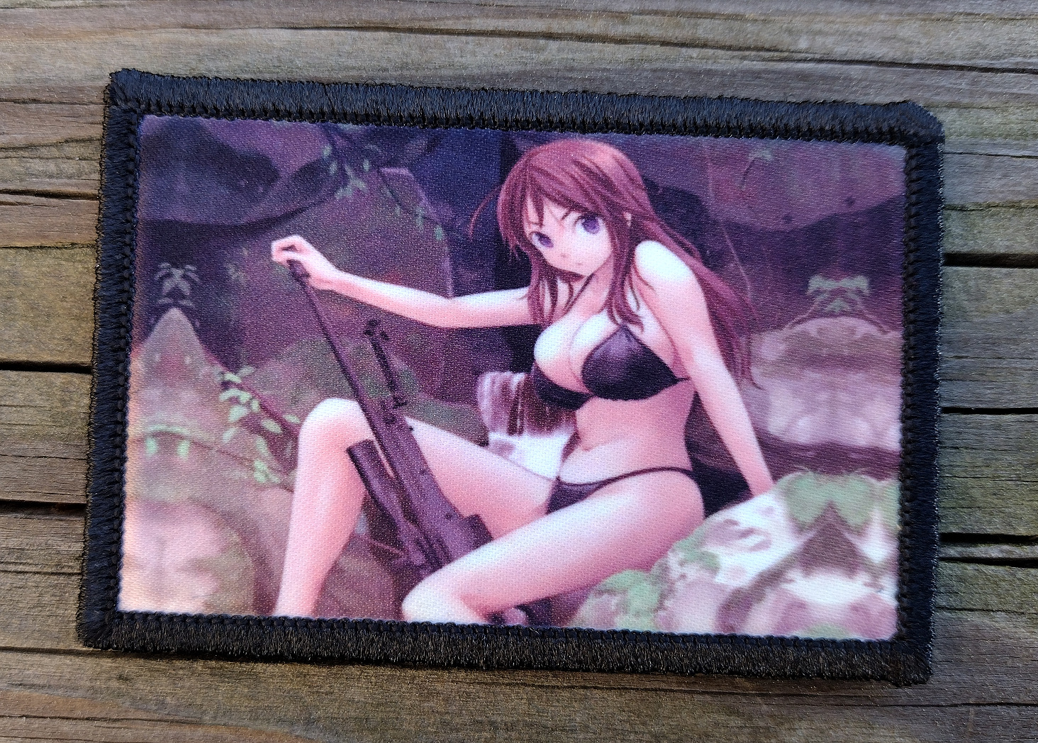 Anime Sniper Morale Patch Hook and Loop Army Sexy Girl Custom Tactical 2A Gear
