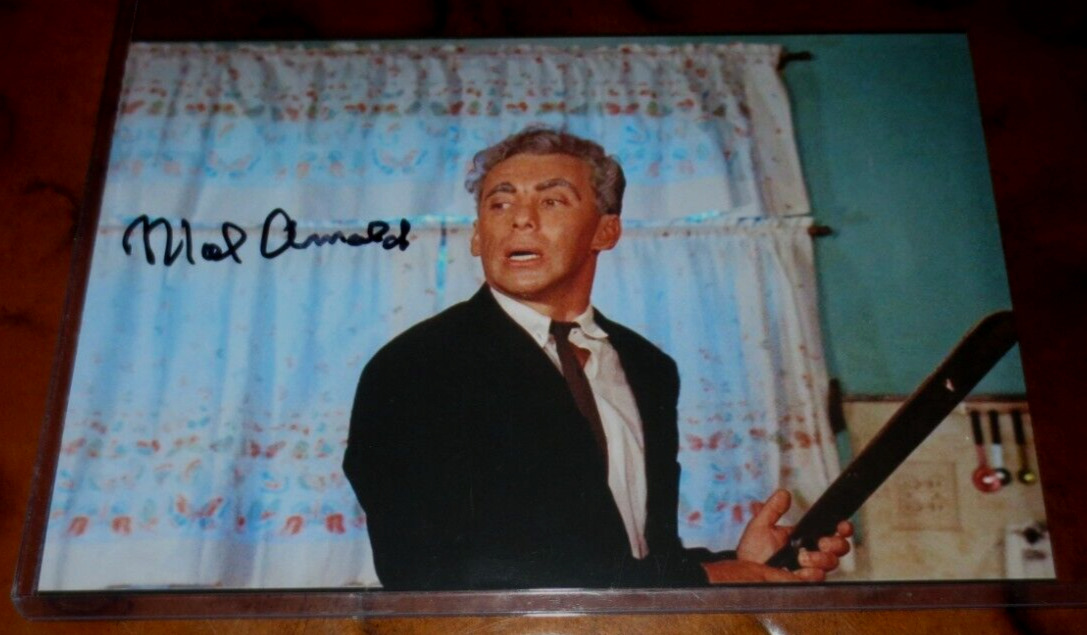 Mal Arnold as Fuad Ramses in gore classic Blood Feast signed autographed photo 