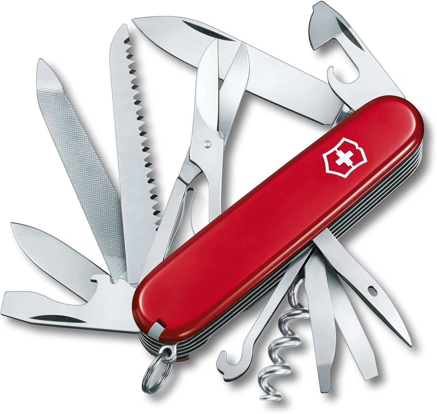 Victorinox Swiss Army Ranger Pocket Knife,Red , 91Mm