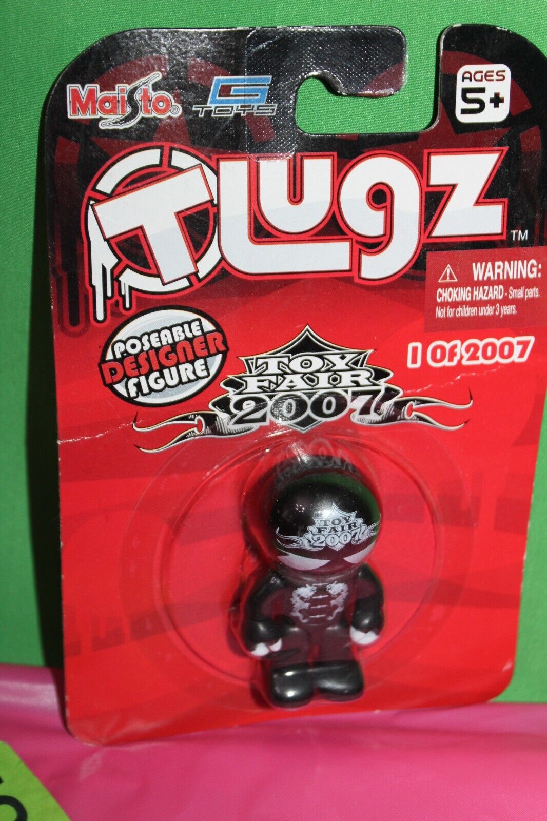 Maisto TLugz Toy Fair 40th Anniversary Poseable Designer Figure 1/2007 Sealed