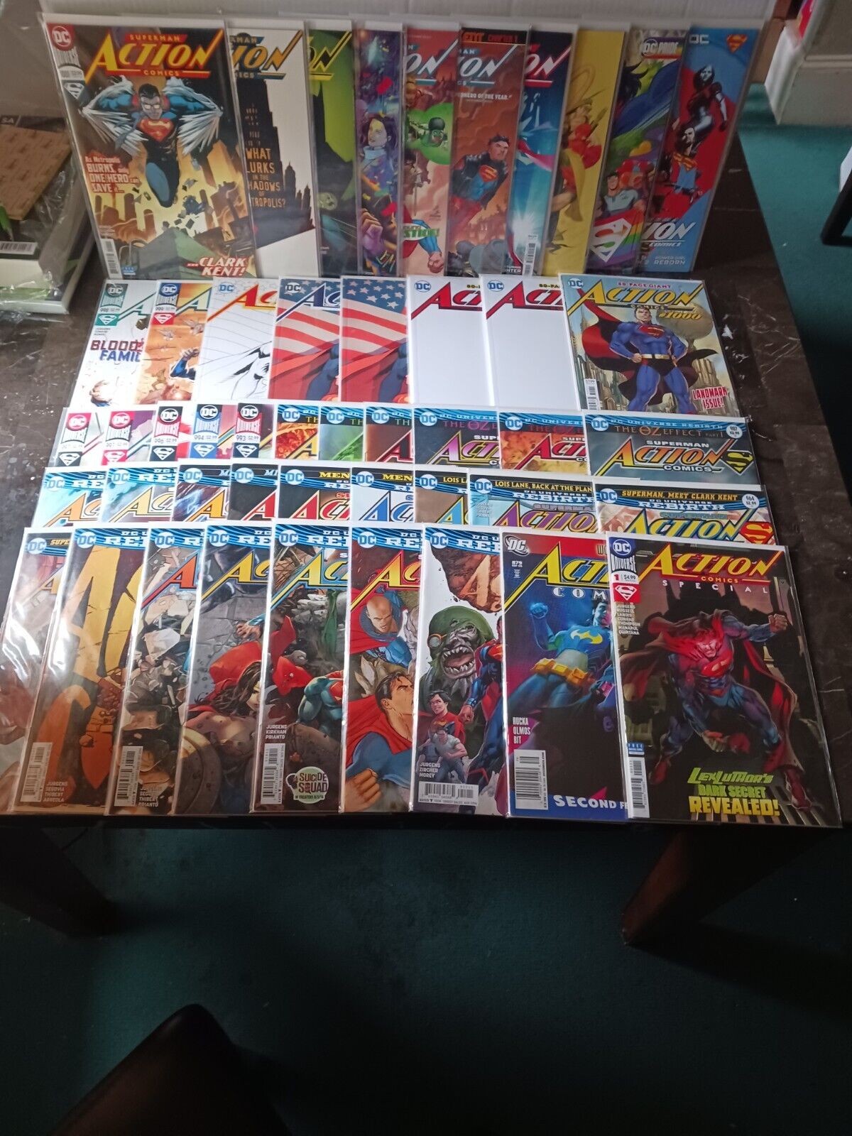 D.C. Action Comics big lot 47 issues NM- or better