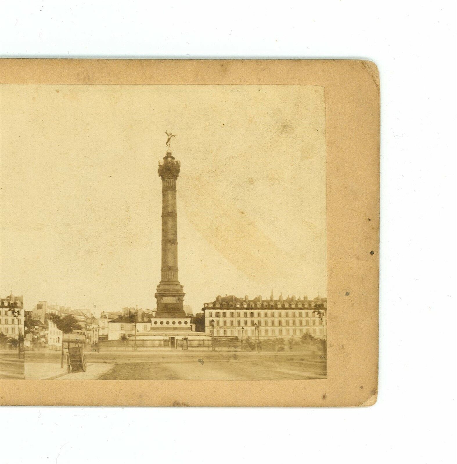 B7853 The July Column, commemorating the Revolution of 1830, Paris, France D