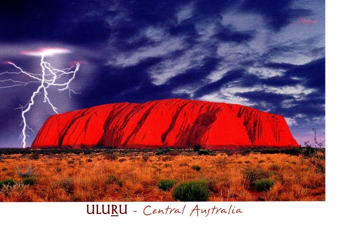 Australia Uluru Northern Territory Red Rock Postcard New Unposted #076