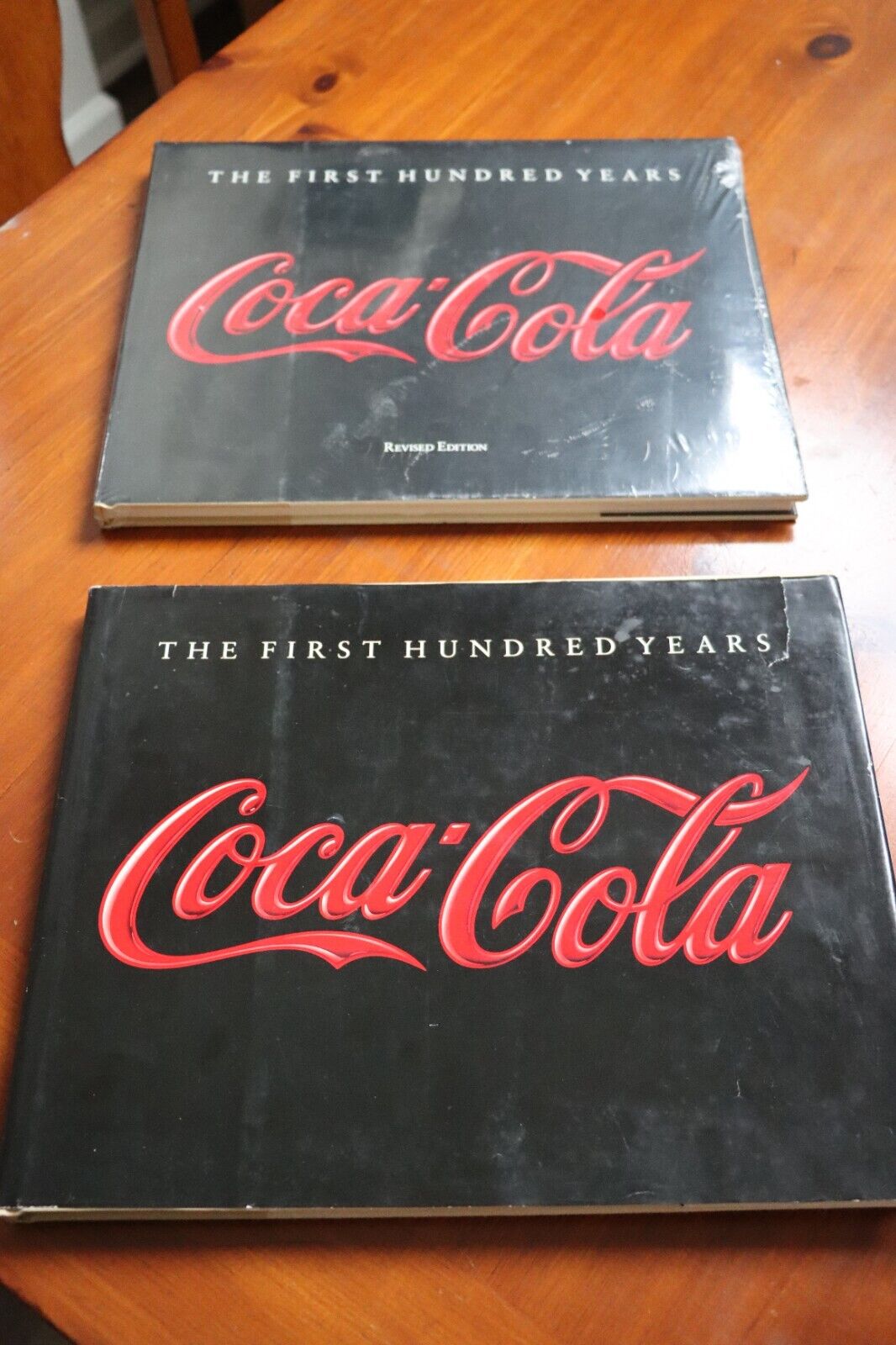 Set 2 COCA-COLA 100 YR. Anniversary Editions One Signed, One Sealed NIP 1986