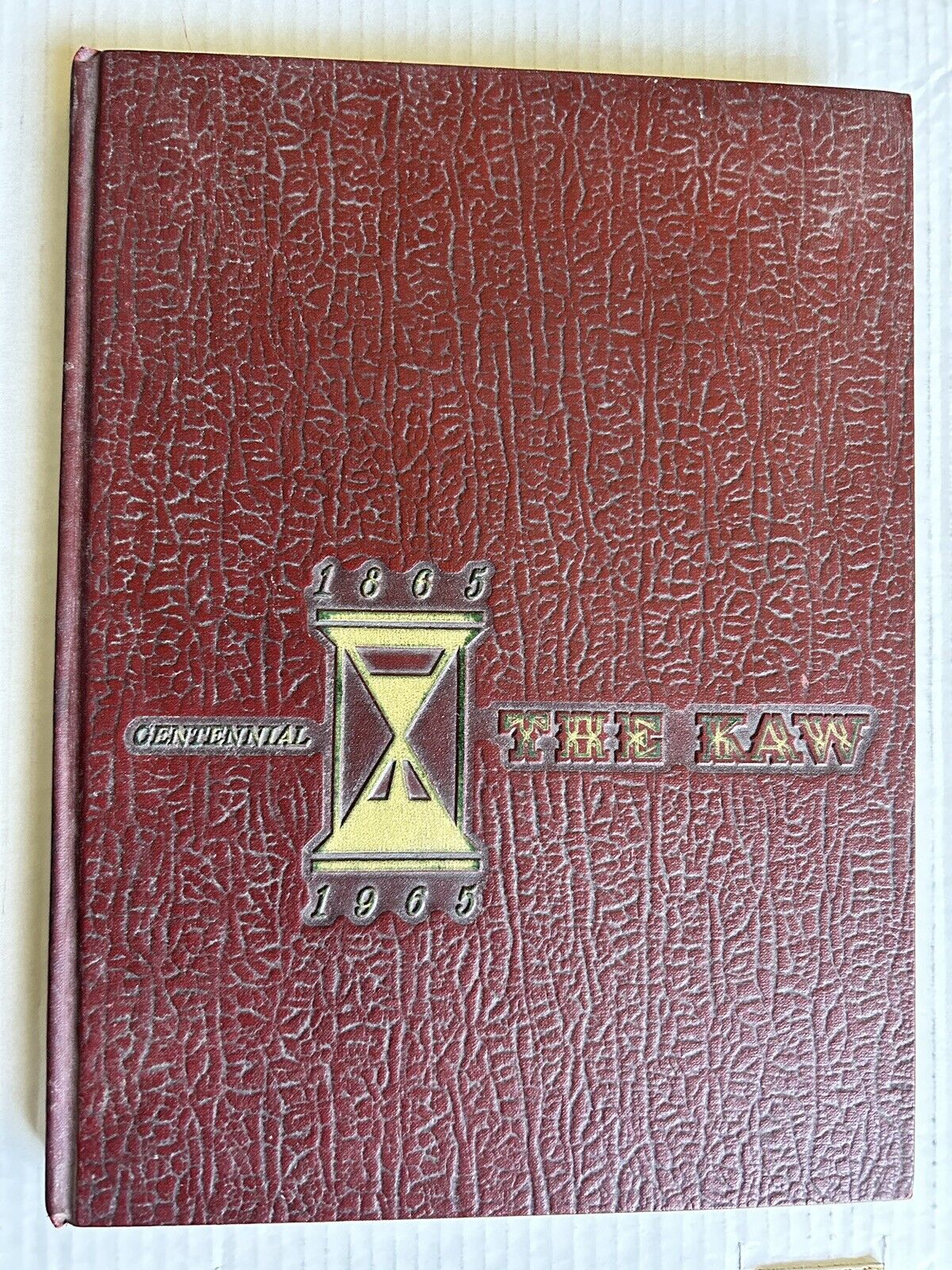 The Kaw 1965  -  Washburn University - Topeka Kansas