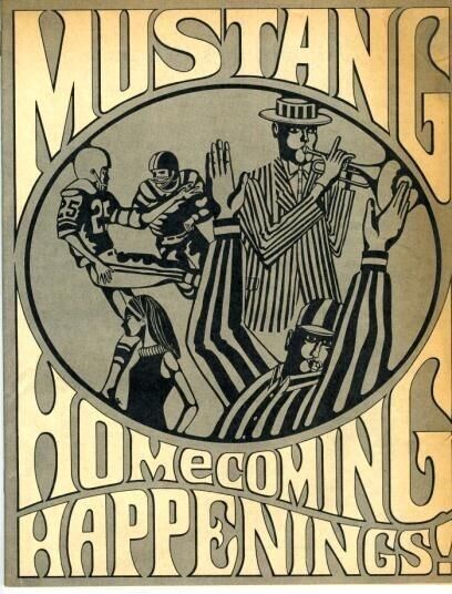 1967 SMU Mustang Homecoming Issue Southern Methodist University Dallas Texas