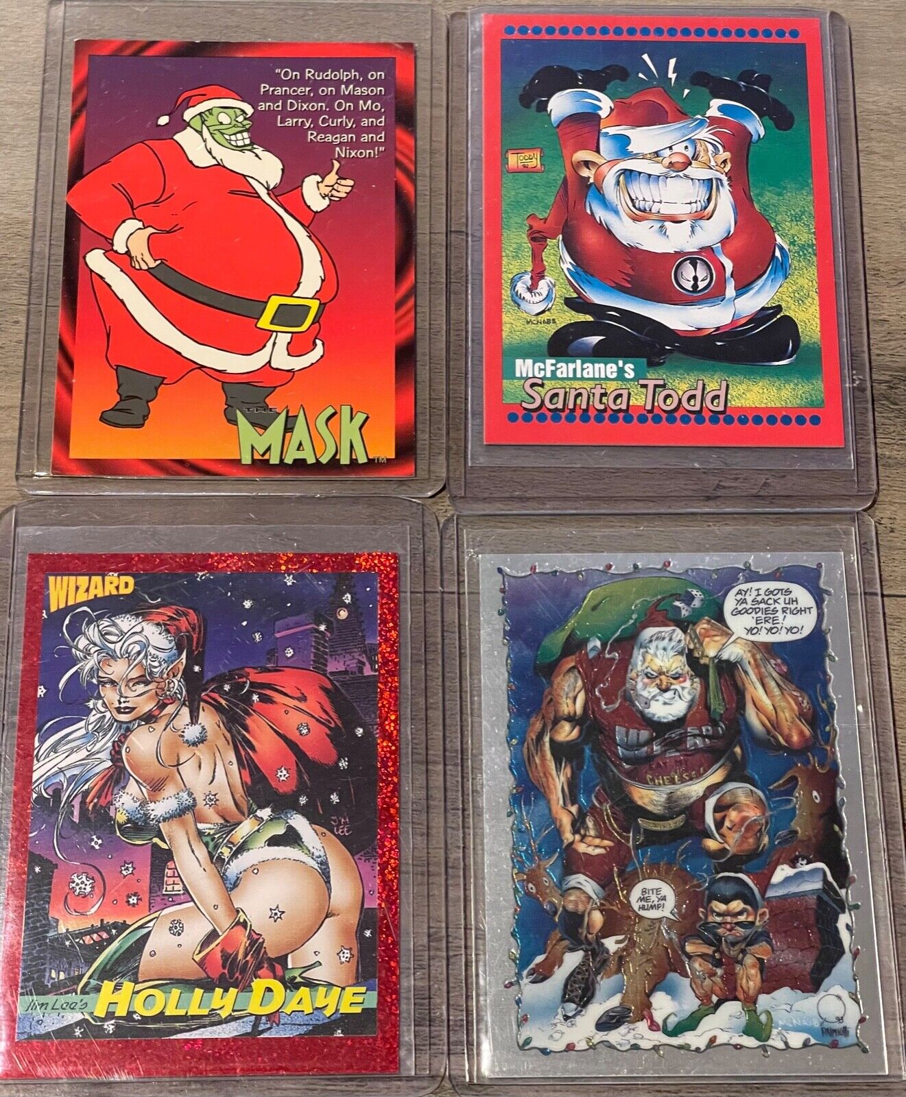 1992-1996 Assorted Christmas Promo Cards You Pick One