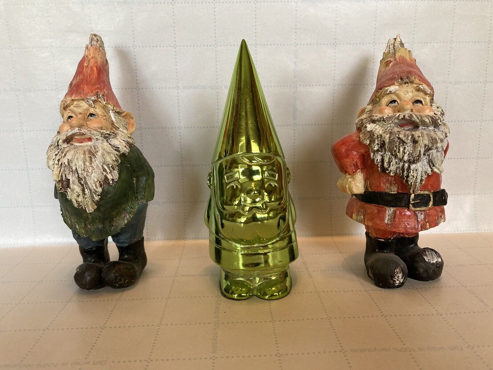 Three Piece Gnome Set