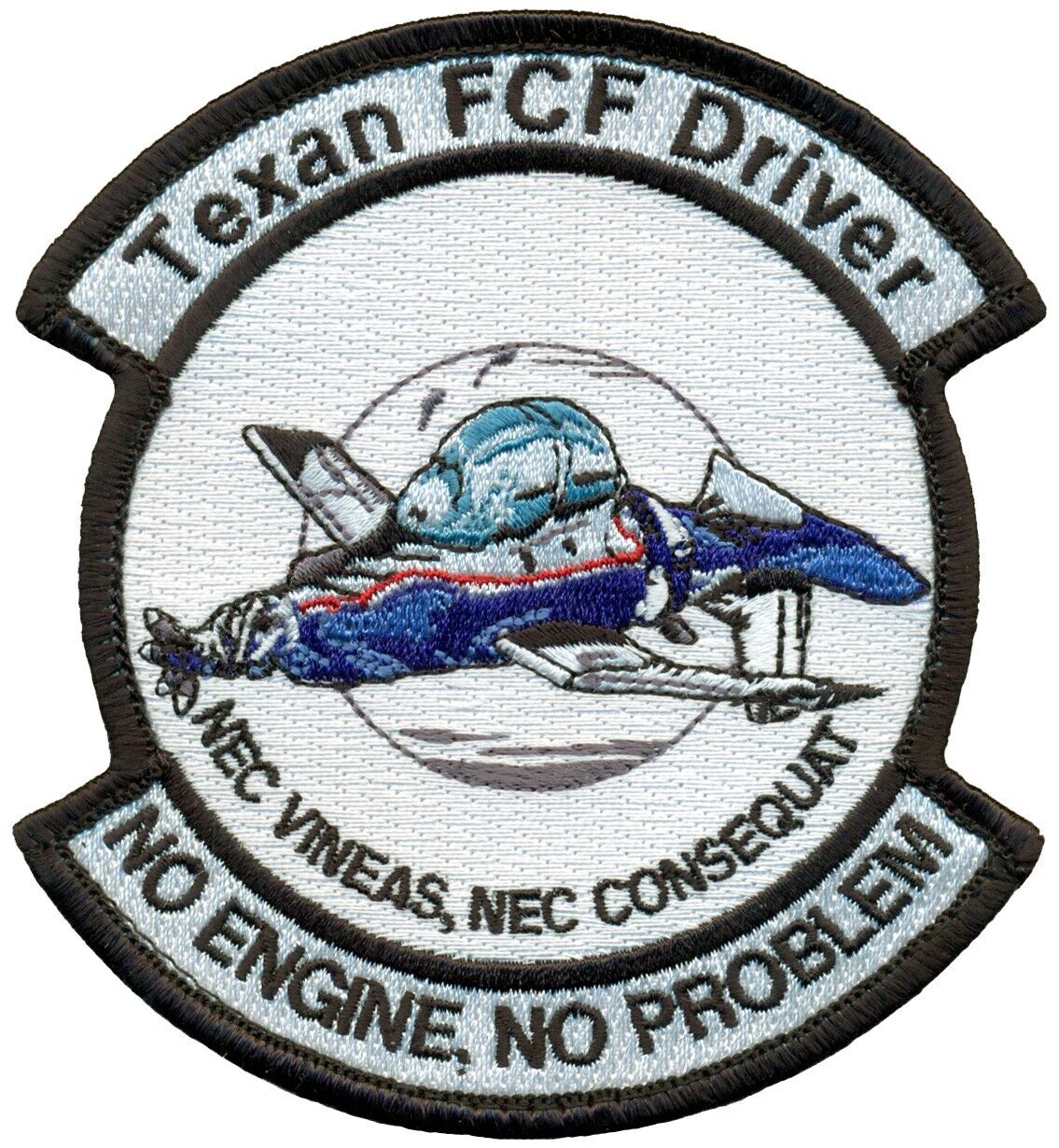 USAF BEECHCRAFT T-6 TEXAN II PATCH - FUNCTIONAL CHECK FLIGHT DRIVER