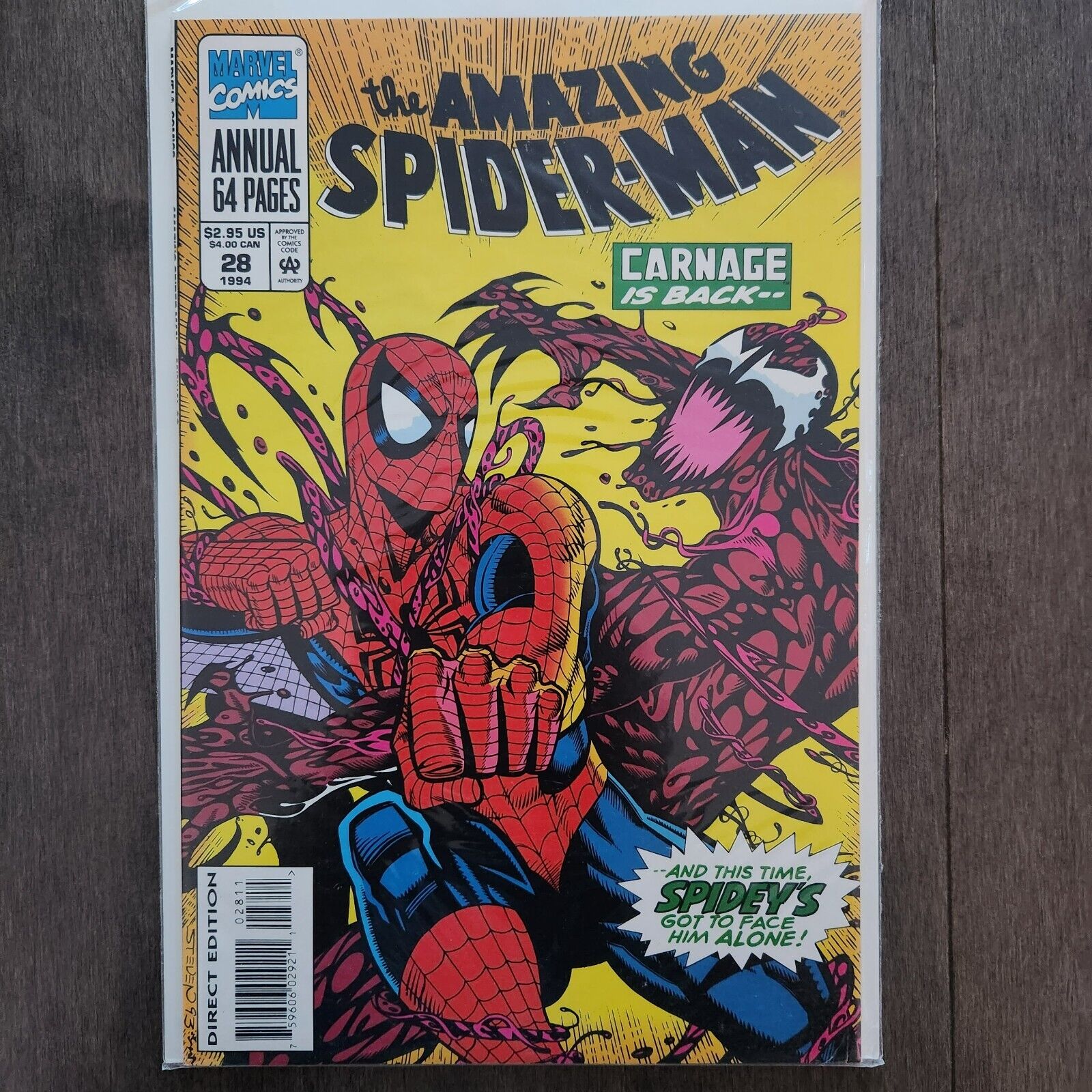 The Amazing Spider-Man Annual #28 VF Marvel 1994 Comic Book
