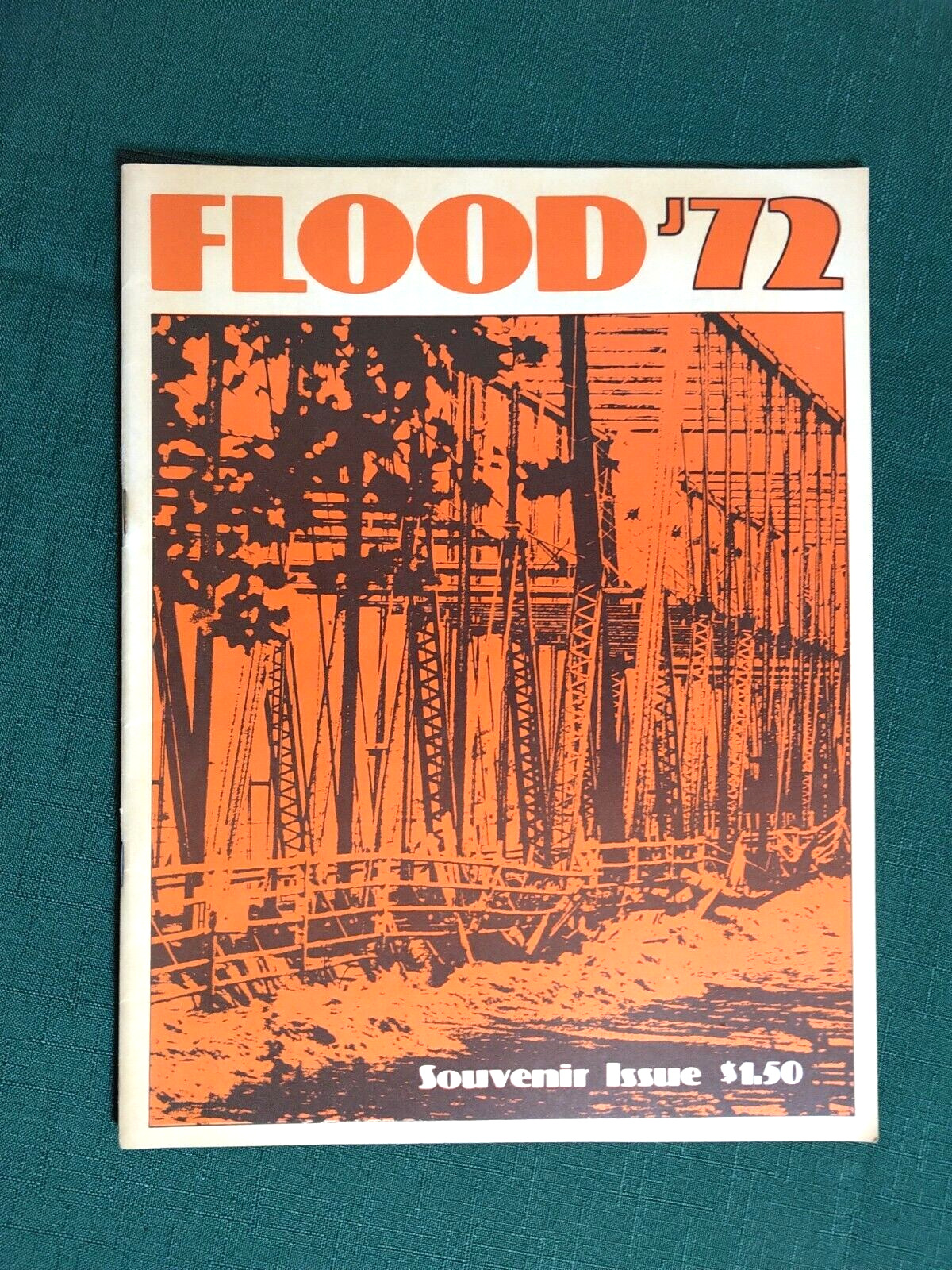 Flood Of 1972 Pennsylvania Souvenir Issue Publication Hurricane Agnes - Pictures