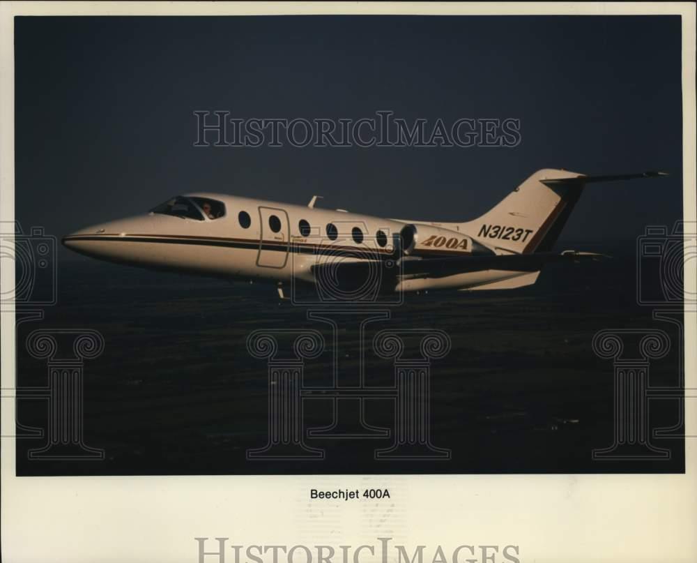 1989 Press Photo Beech Aircraft Corporation Beechjet 400A. - hcx50080