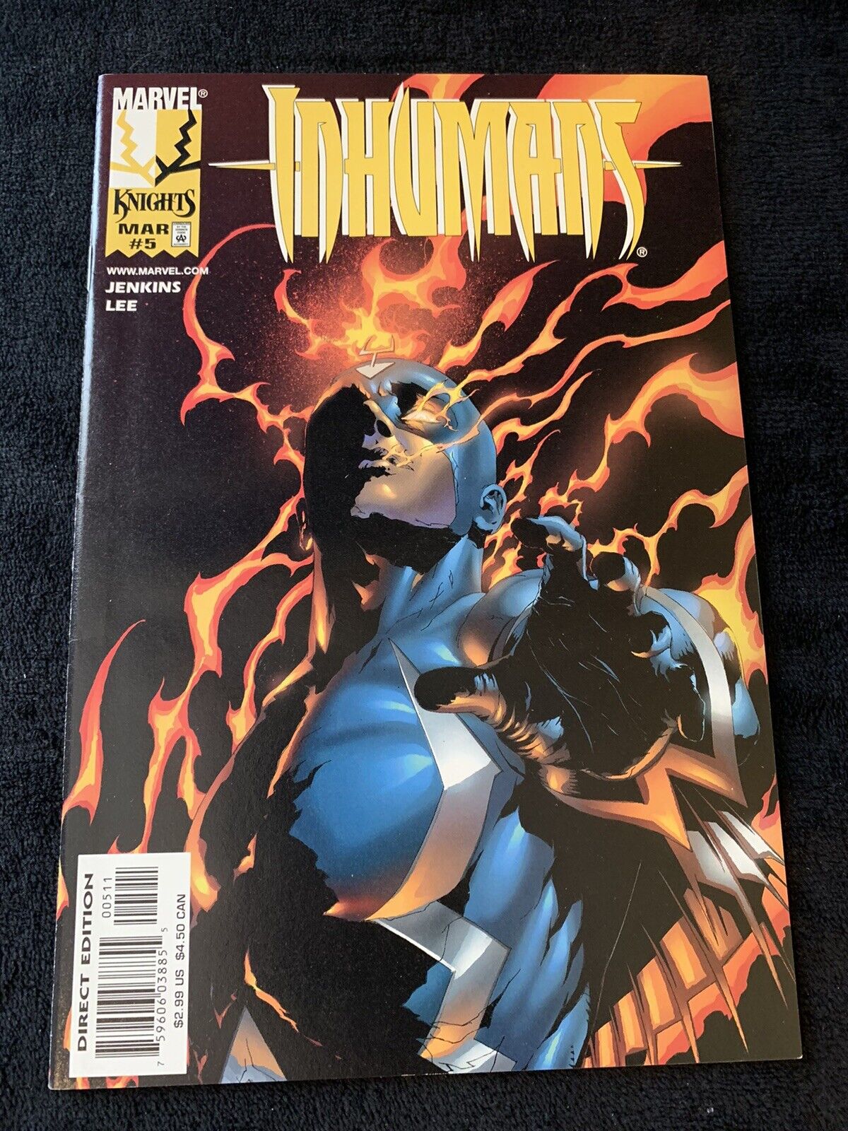 Inhumans #5 1st Appearance of Yelena Belova Black Widow II Marvel Comics 1999