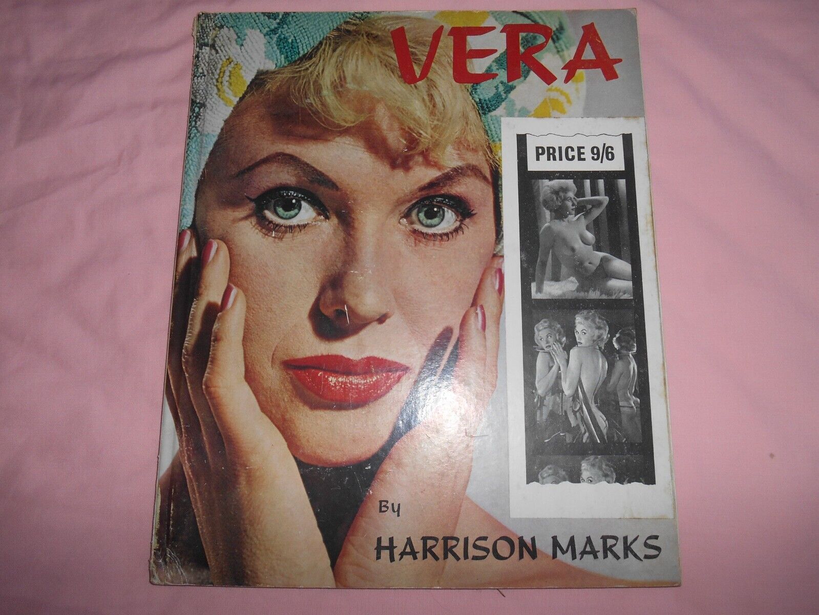 Vera Day. Portrait of a Beautiful Girl. Harrison Marks. 60's Glamour Book. Nude.