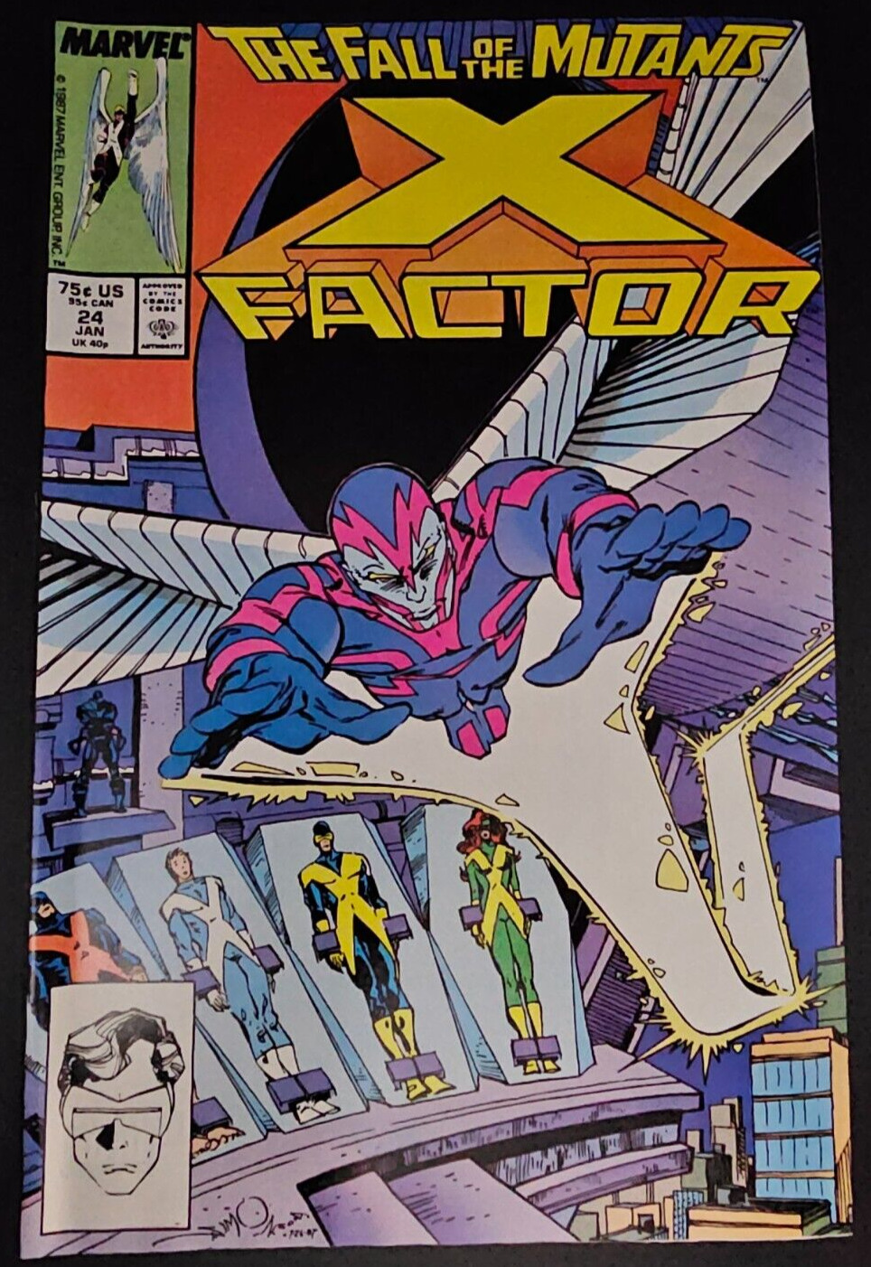 X-FACTOR  No. 24 1988 Marvel Comics X Men Louise Simonson RAW