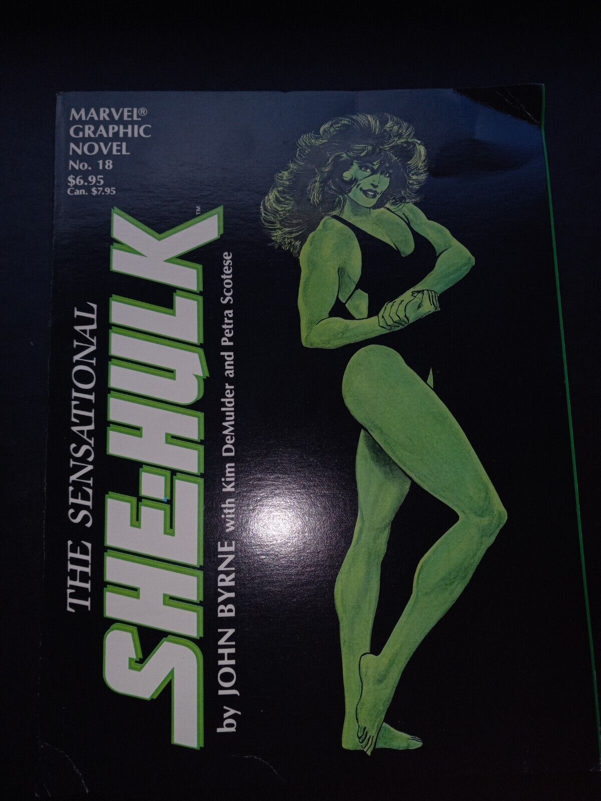 Sensational She-Hulk Marvel 1985  Graphic Novel #18 First Print TPB John Byrne  