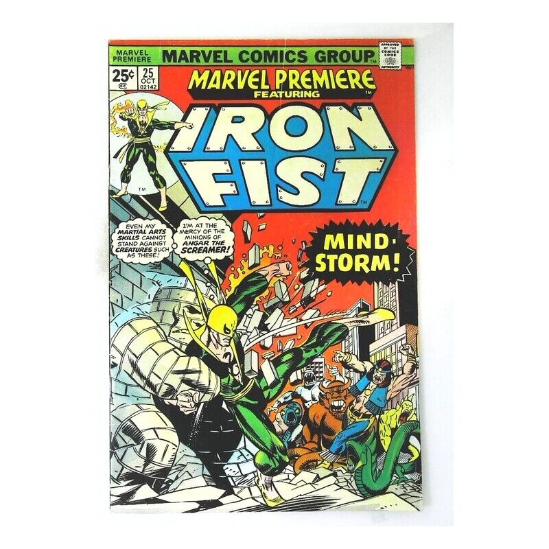 Marvel Premiere #25 in Fine + condition. Marvel comics [b`(stamp included)