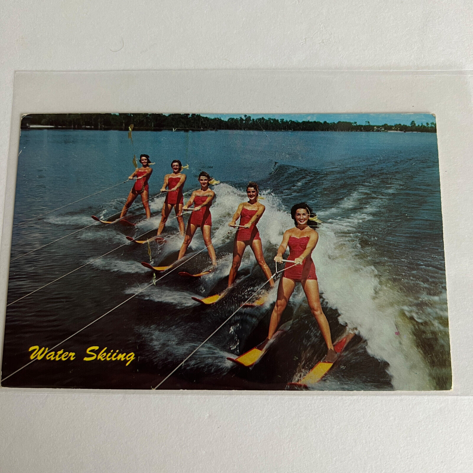 Water Skiing Postcard