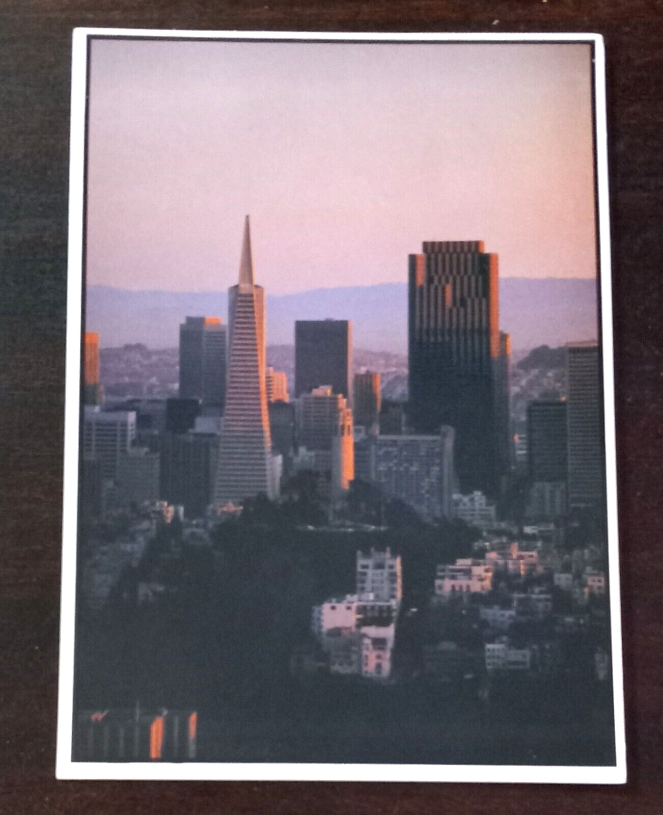 Above San Francisco Vintage Postcard Three Landmarks Chrome 4 x 6 Cameron