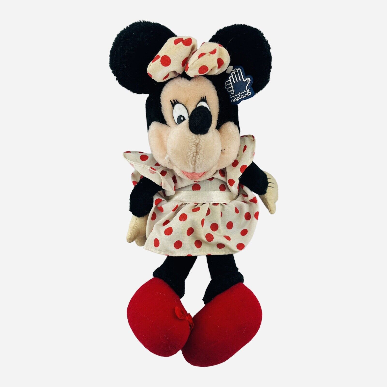 Vintage Applause Minnie Mouse Plush Doll With Tag
