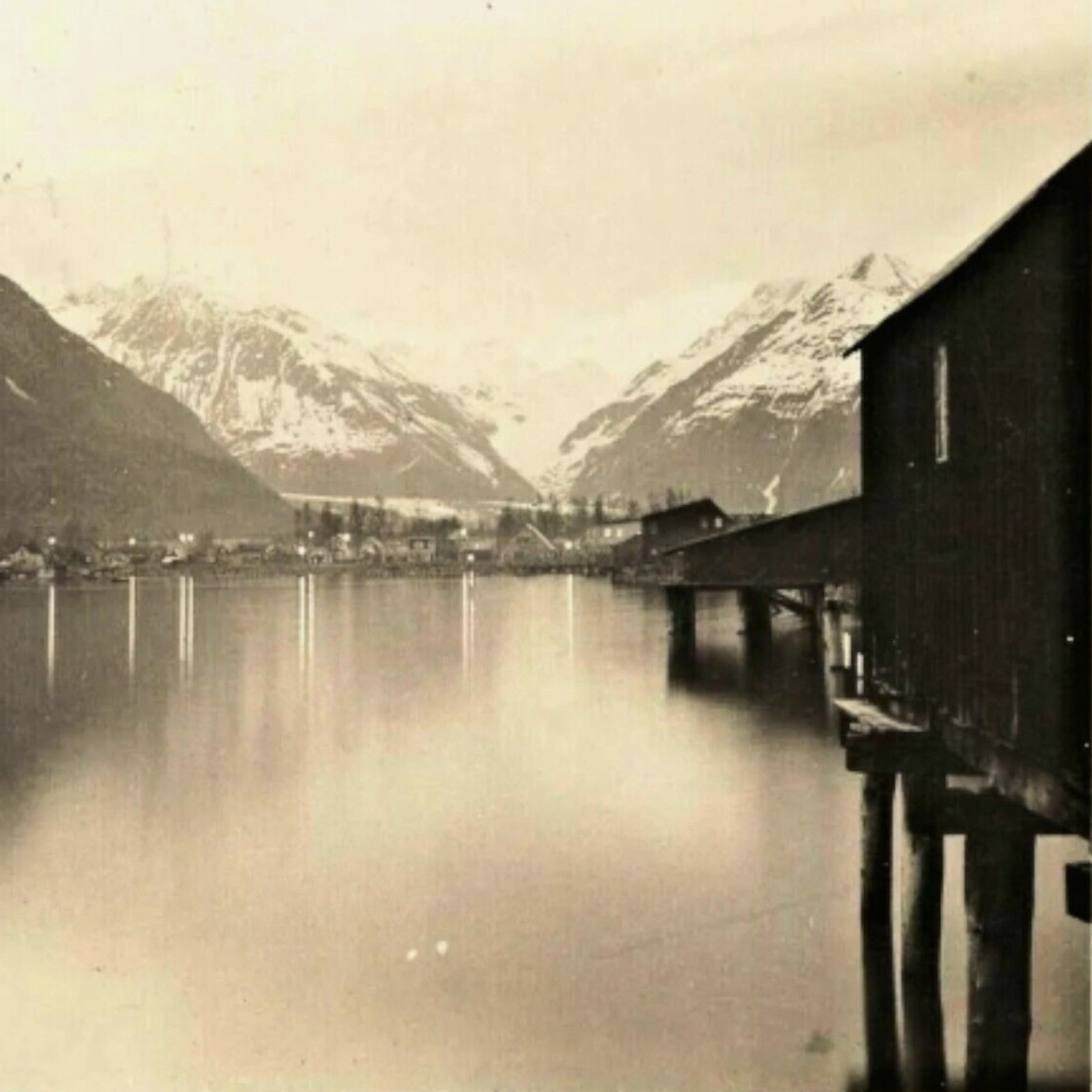 Valdez Alaska Midas Copper Mine RPPC Postcard 1910s Solomon Gulch South Shore