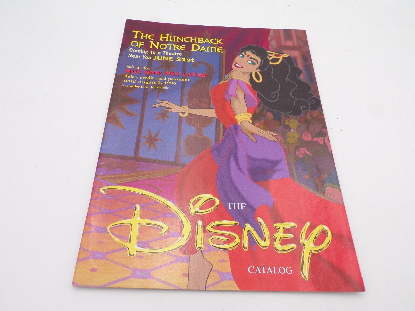 The Disney Catalog 1996 The Hunchback of Notre Dame Cover