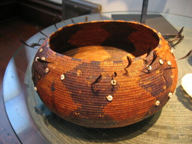 California Basket attributed to POMO ~ Antique ~ 1850-1900 ~ 8