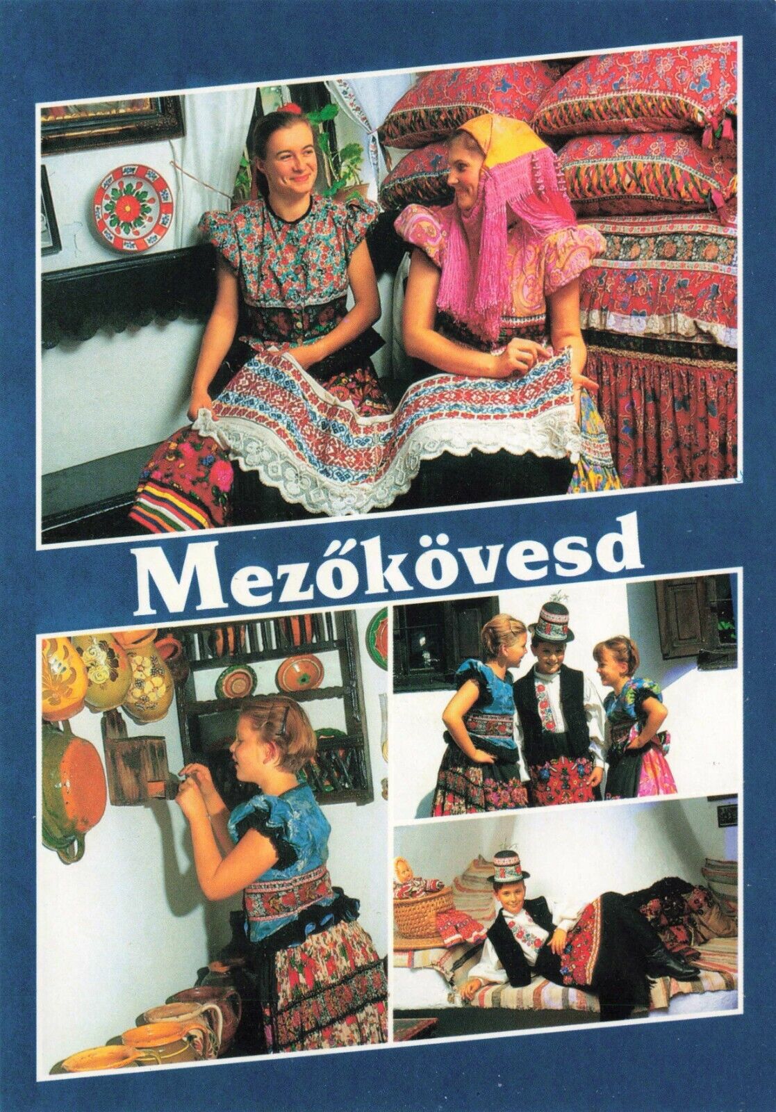Postcard Mezokovesd Hungary Post Card Tourism Ladies