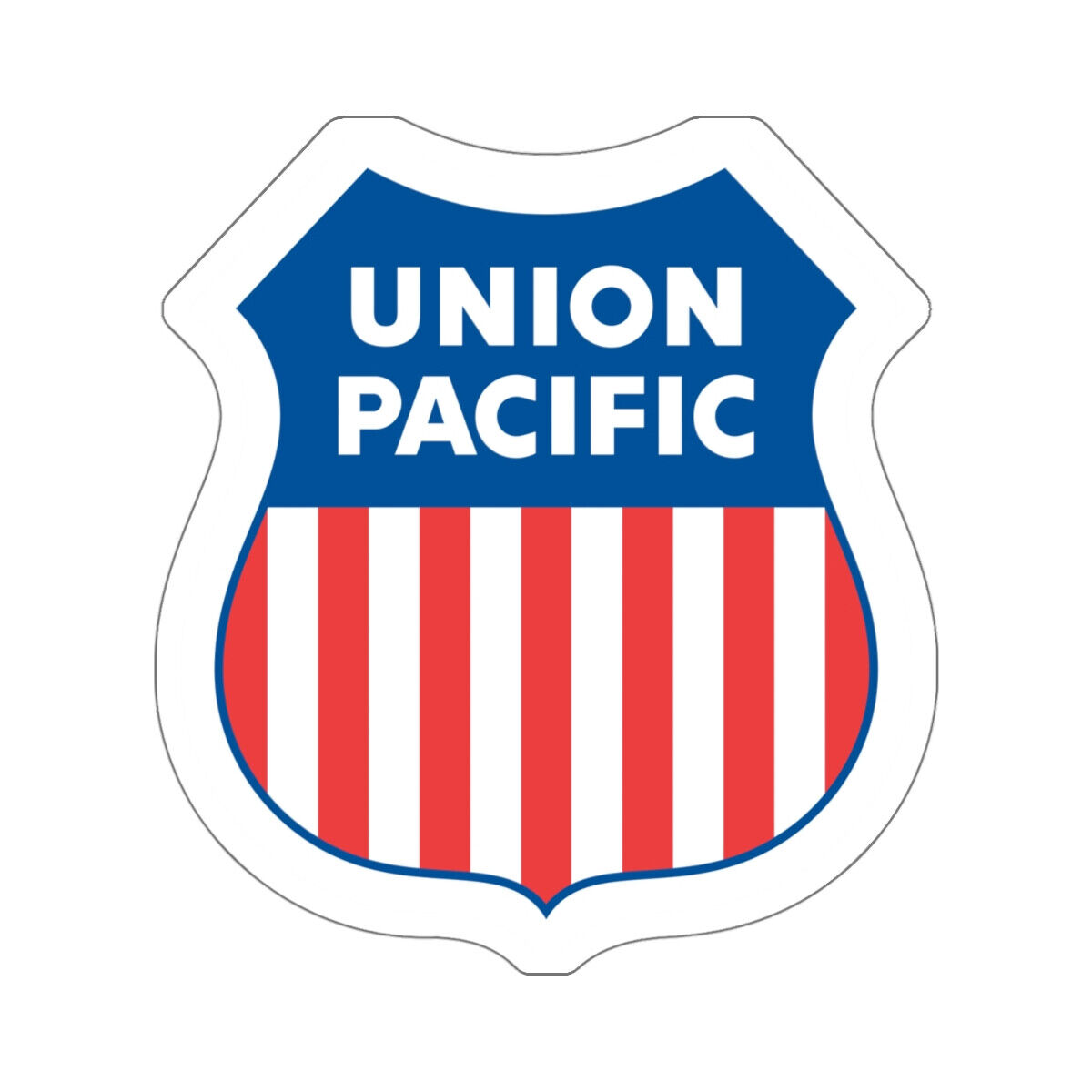 Union Pacific Railroad STICKER Vinyl Die-Cut Decal