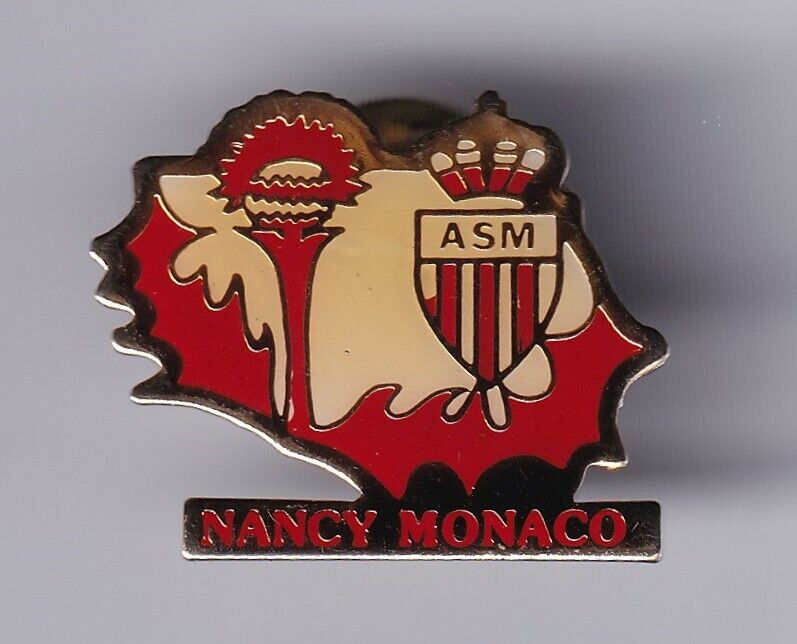 RARE PIN\'S PINS.. FOOTBALL SOCCER CLUB MATCH ASM MONACO - ASNL NANCY 54 ~FC