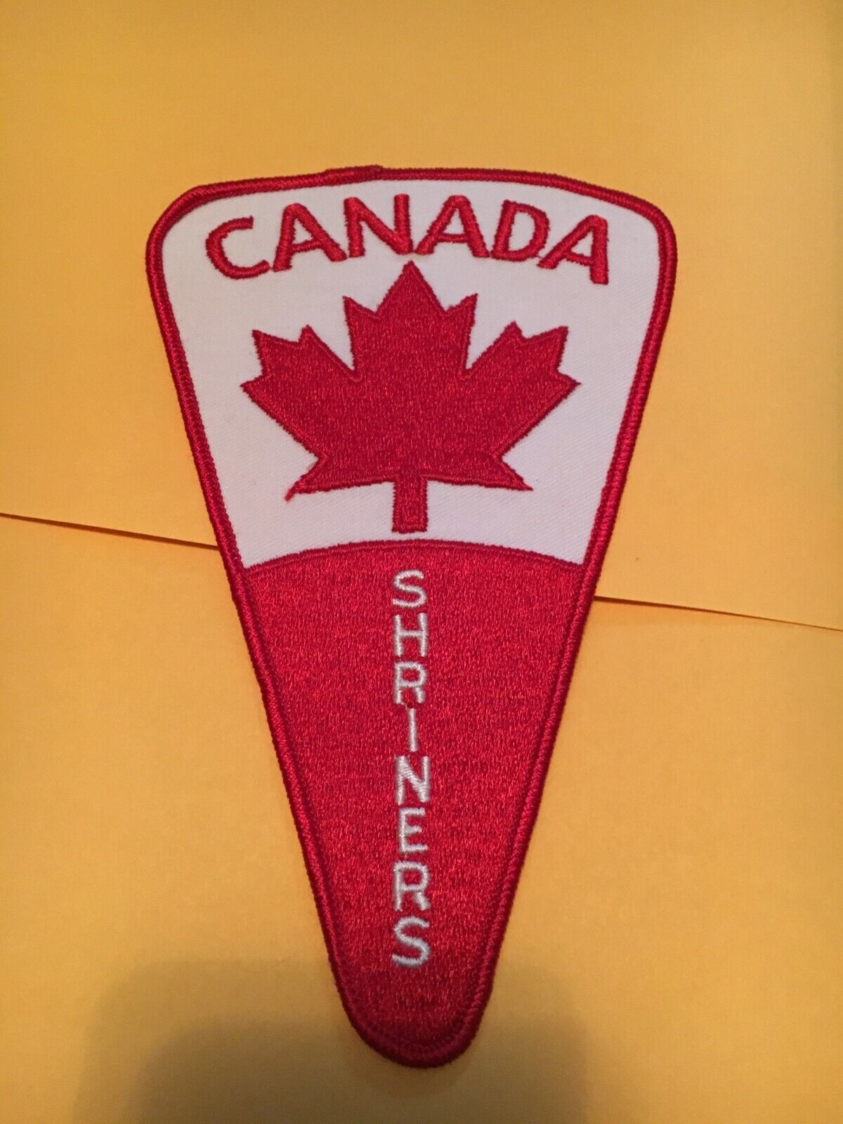 Canada Shriners Patch Large 6.5\