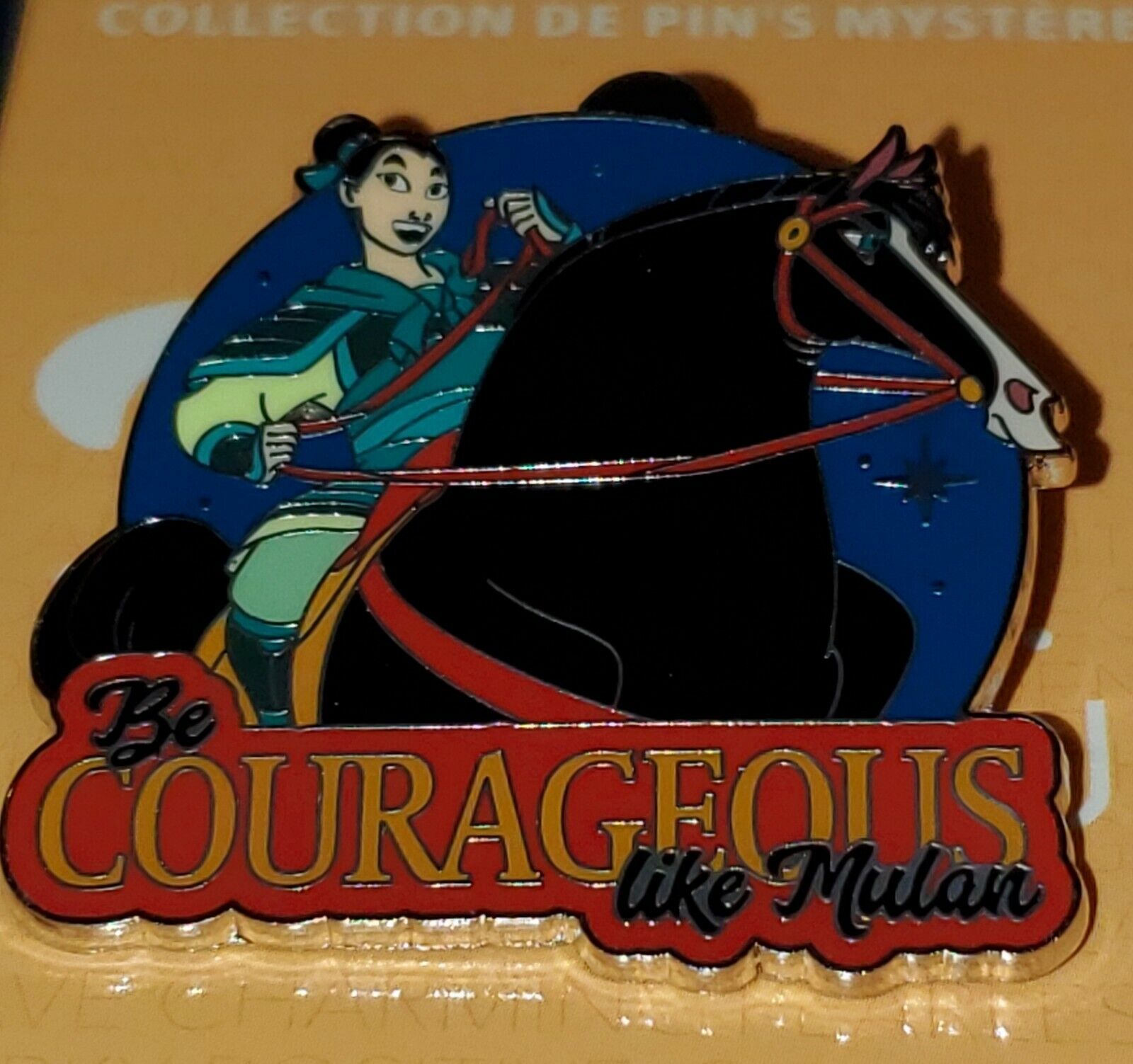 Disney Pin Be Courageous like Mulan Be You Mystery Collection 2021 