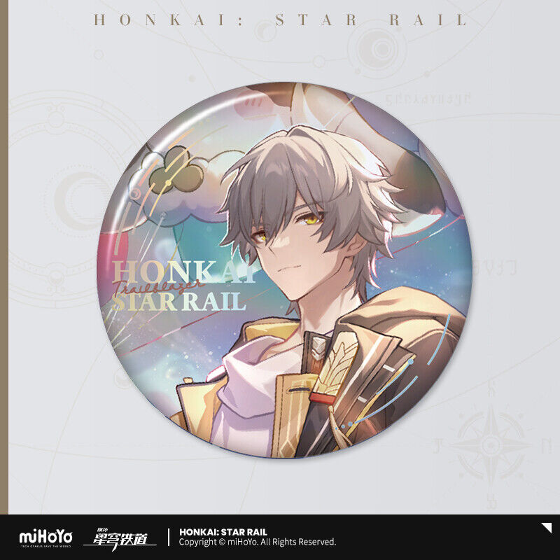 Honkai: Star Rail Trailblazer Anime Cosplay Badge Pin Button Itabag Bags Gift