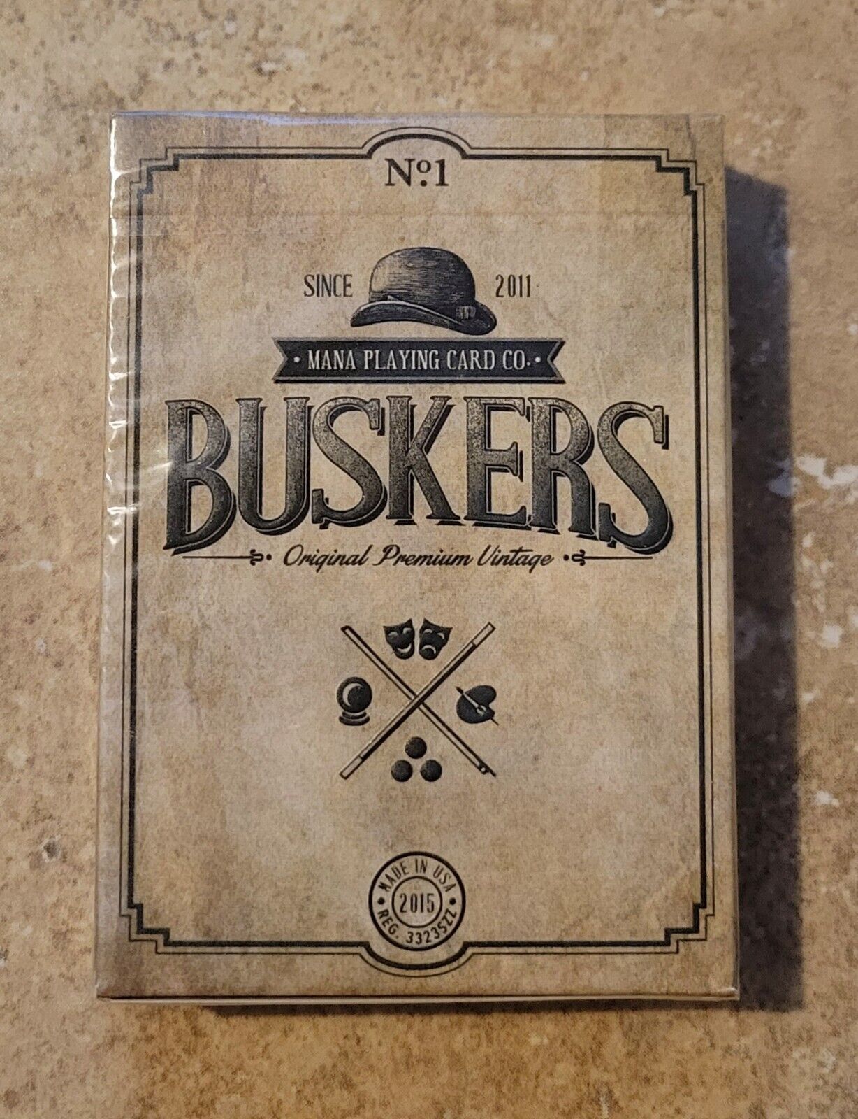 BUSKERS VINTAGE PLAYING CARDS BY MANA PLAYING CARDS BRAND NEW