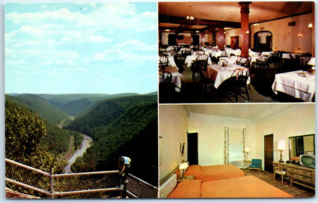 Postcard - The Penn-Wells Hotel, Wellsboro, Pennsylvania, USA, North America
