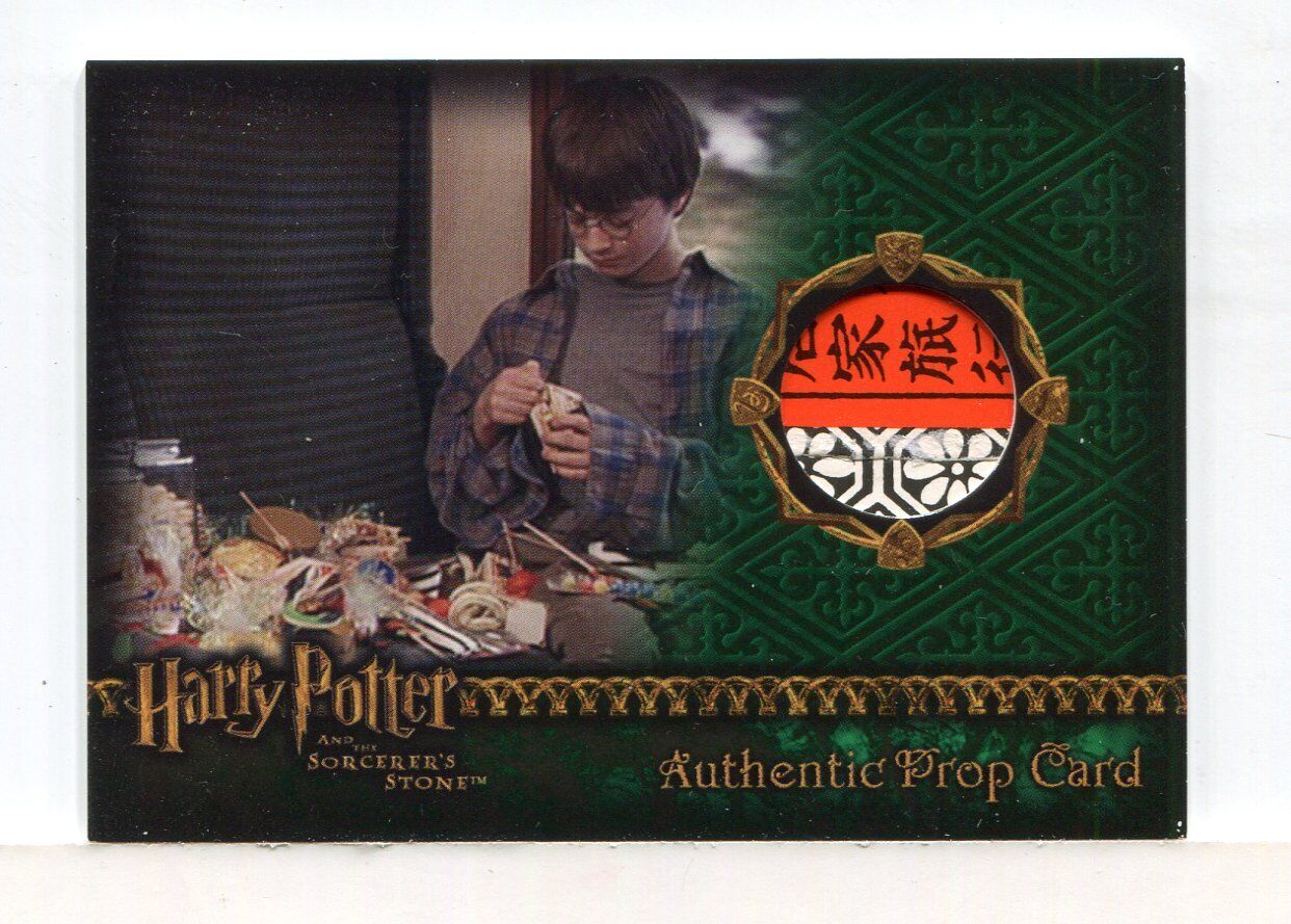 Harry Potter and the Sorcerer\'s Stone Wizard Candy Prop Card HP #411/538