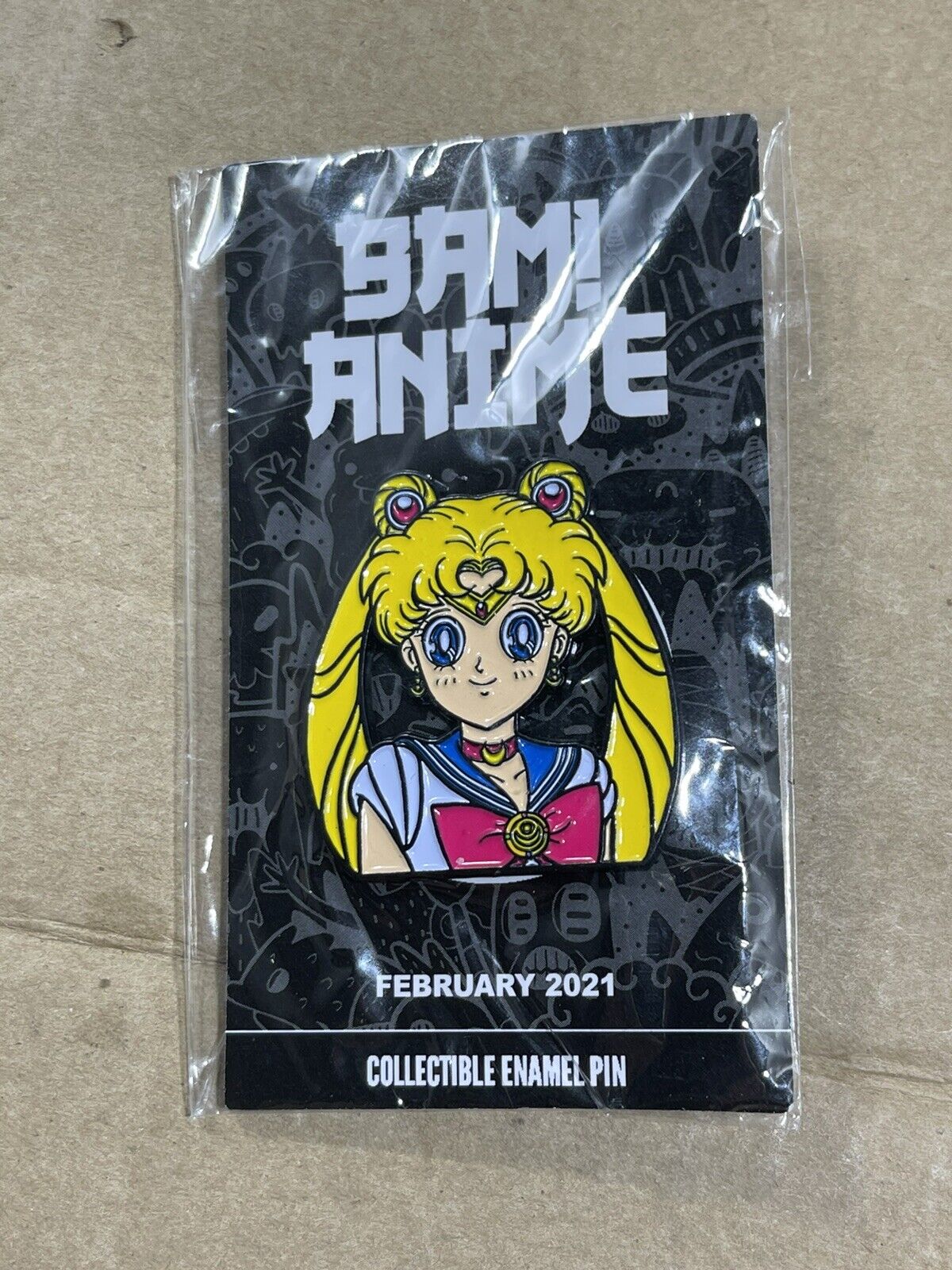 Bam Anime Box Sailor Moon Enamel Pin