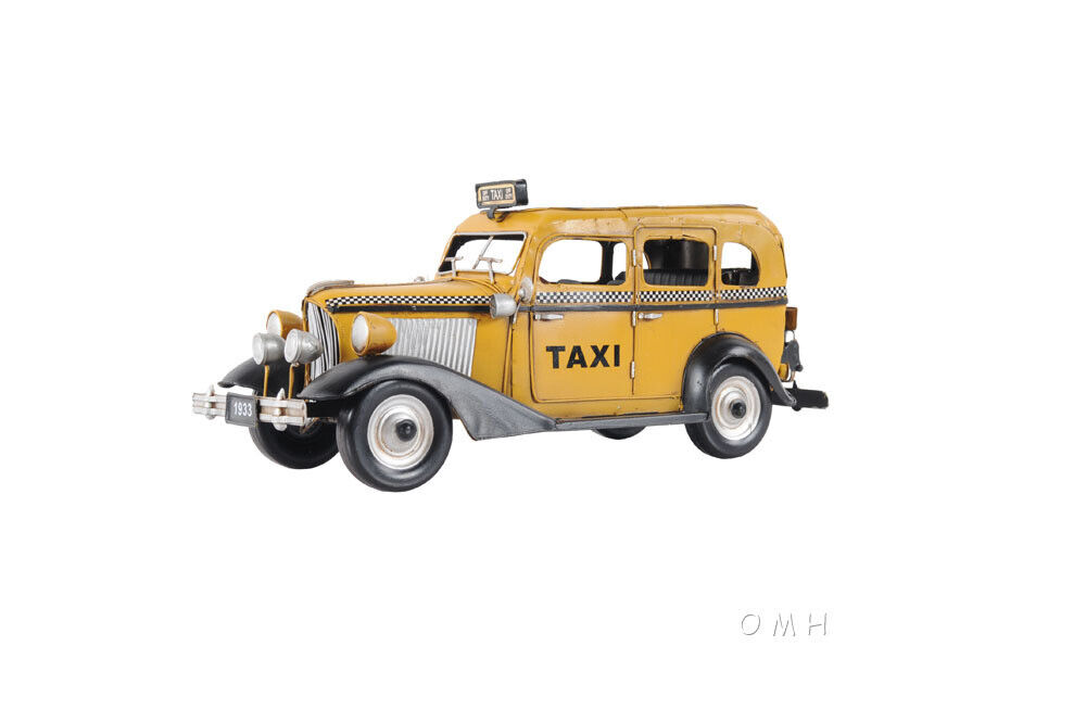1933 Checker Model T Taxi Cab  iron Model Car