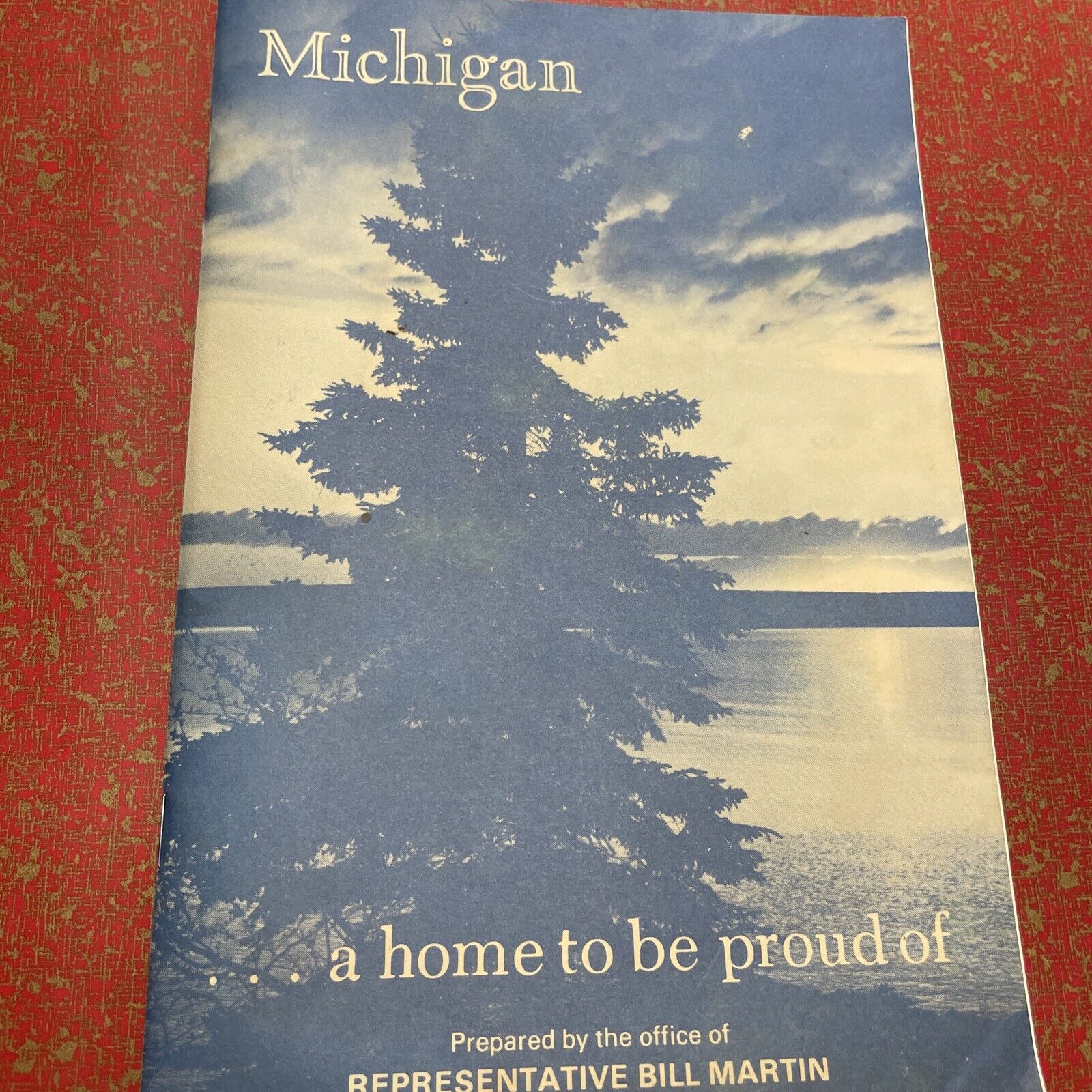 Vintage Michigan: A Home to be Proud Of Pamphlet History Book