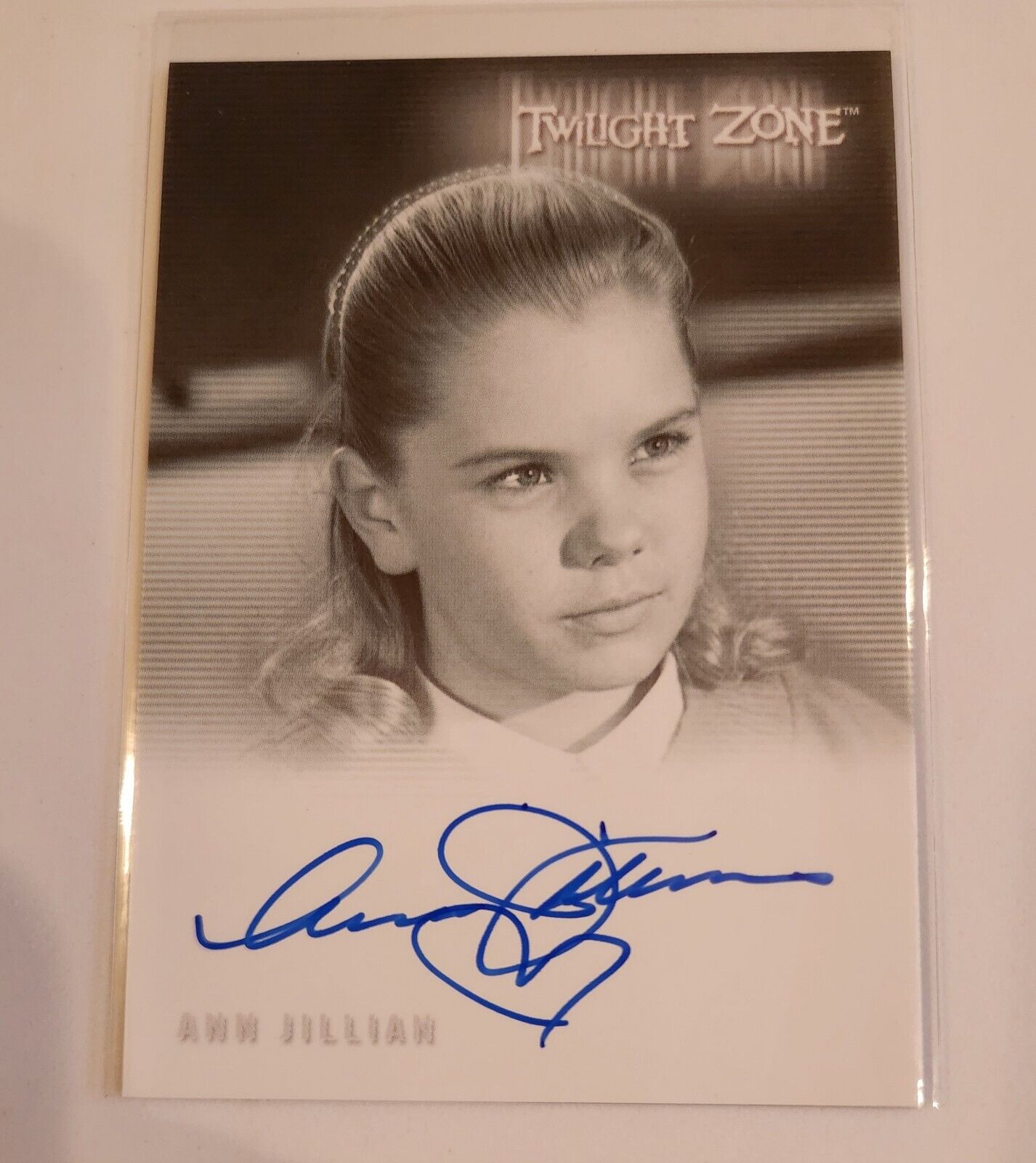 Twilight  Zone Rod Serling Edition - ANN JILLIAN   Autographed Card #A-154