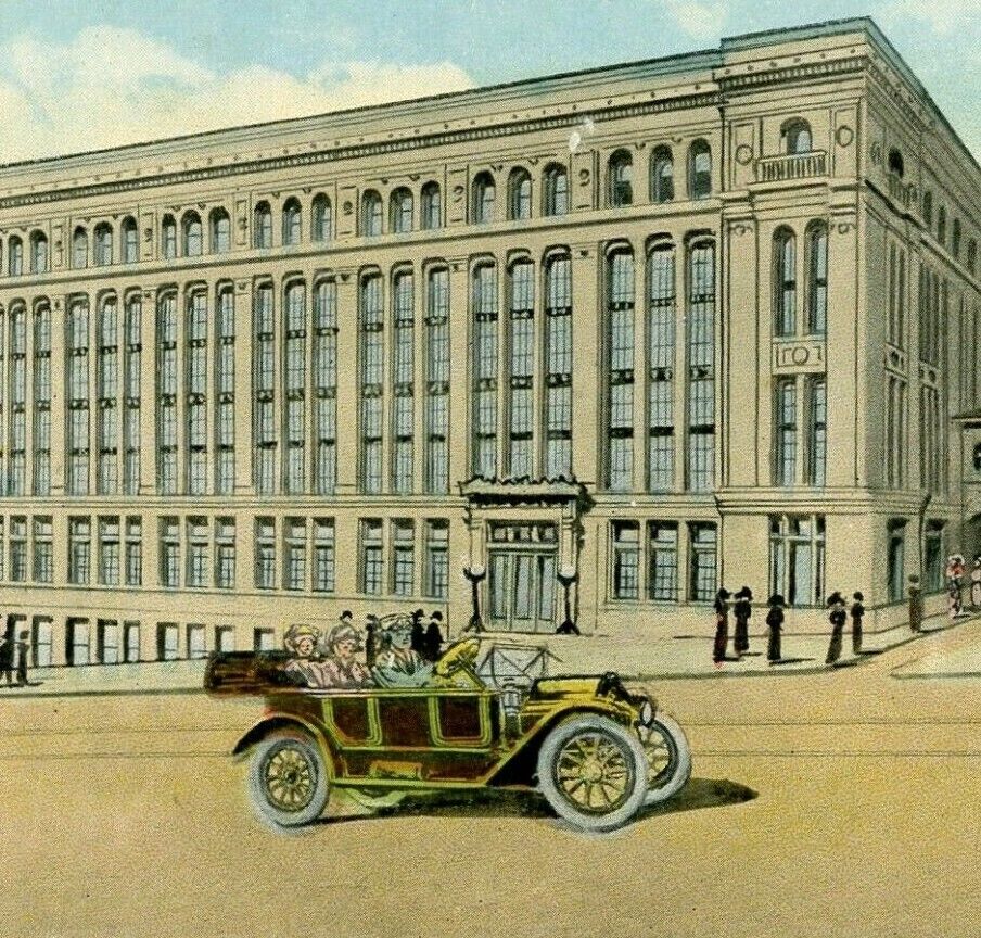 Manufacturers Permanent Exhibit Building Cincinnati Ohio Postcard