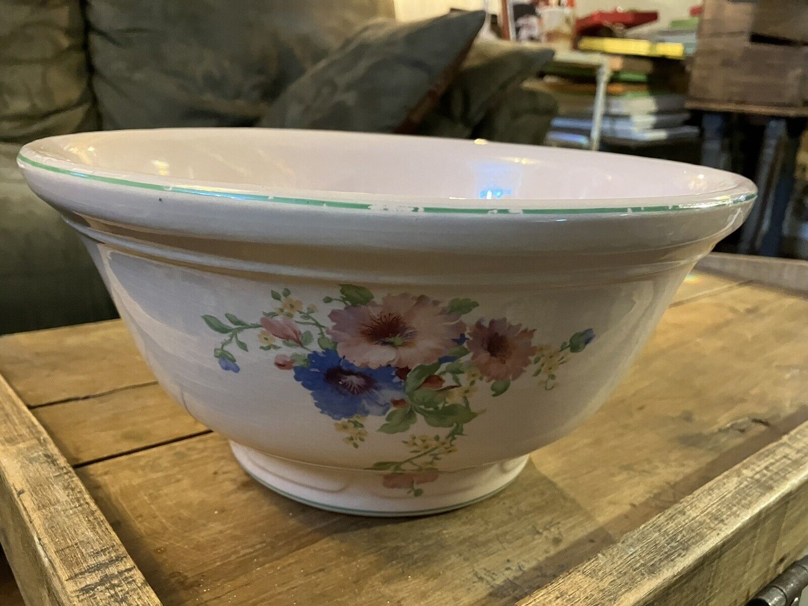 Vintage Pantry Bak In By Ware Crooksville Mixing Bowl