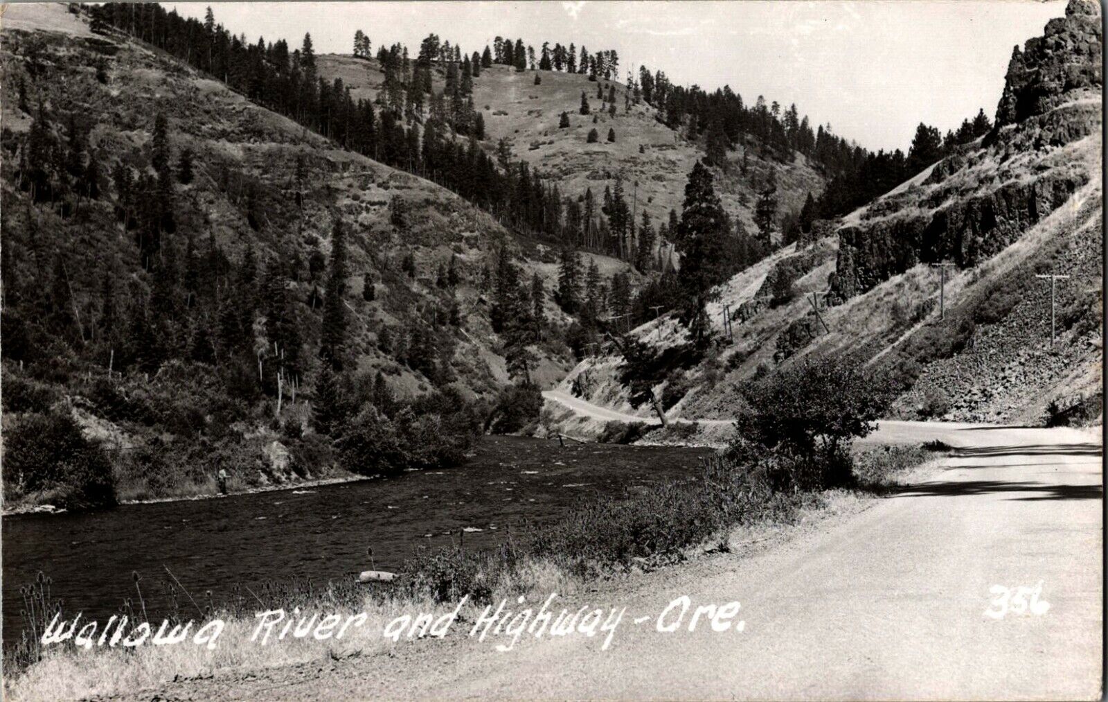 RPPC Wallowa River and Highway Oregon OR