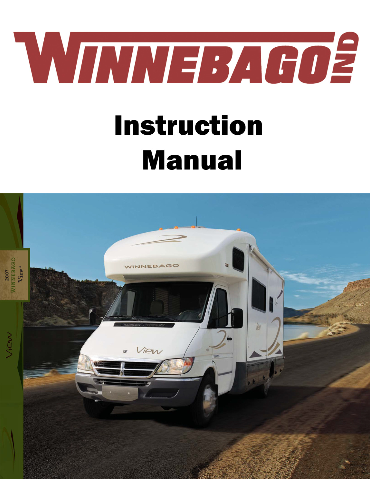 2007 Winnebago View Home Owners Operation Manual User Guide Coil Bound