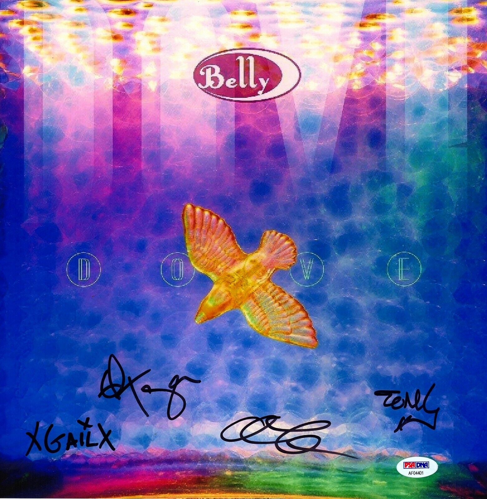 BELLY Tanya Donelly +3 Signed 