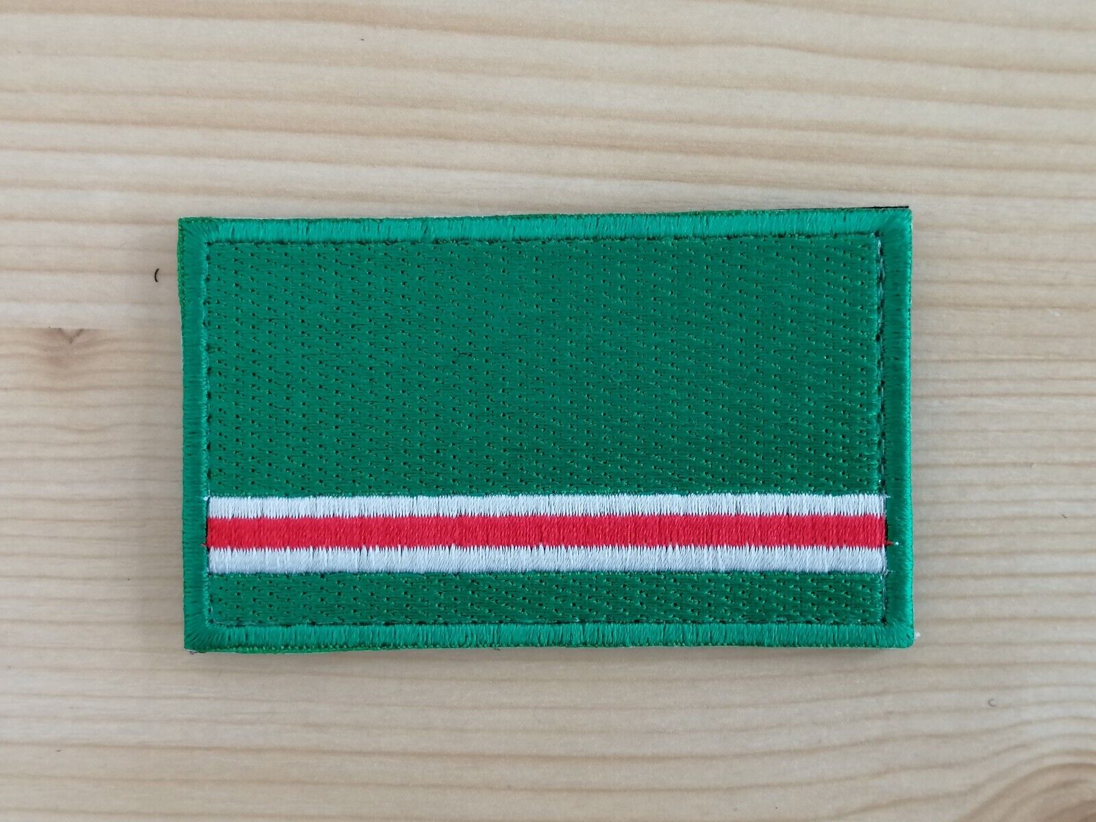Chechen Republic of Ichkeria flag embroidered patch UKRAINIAN ARMY PATCH