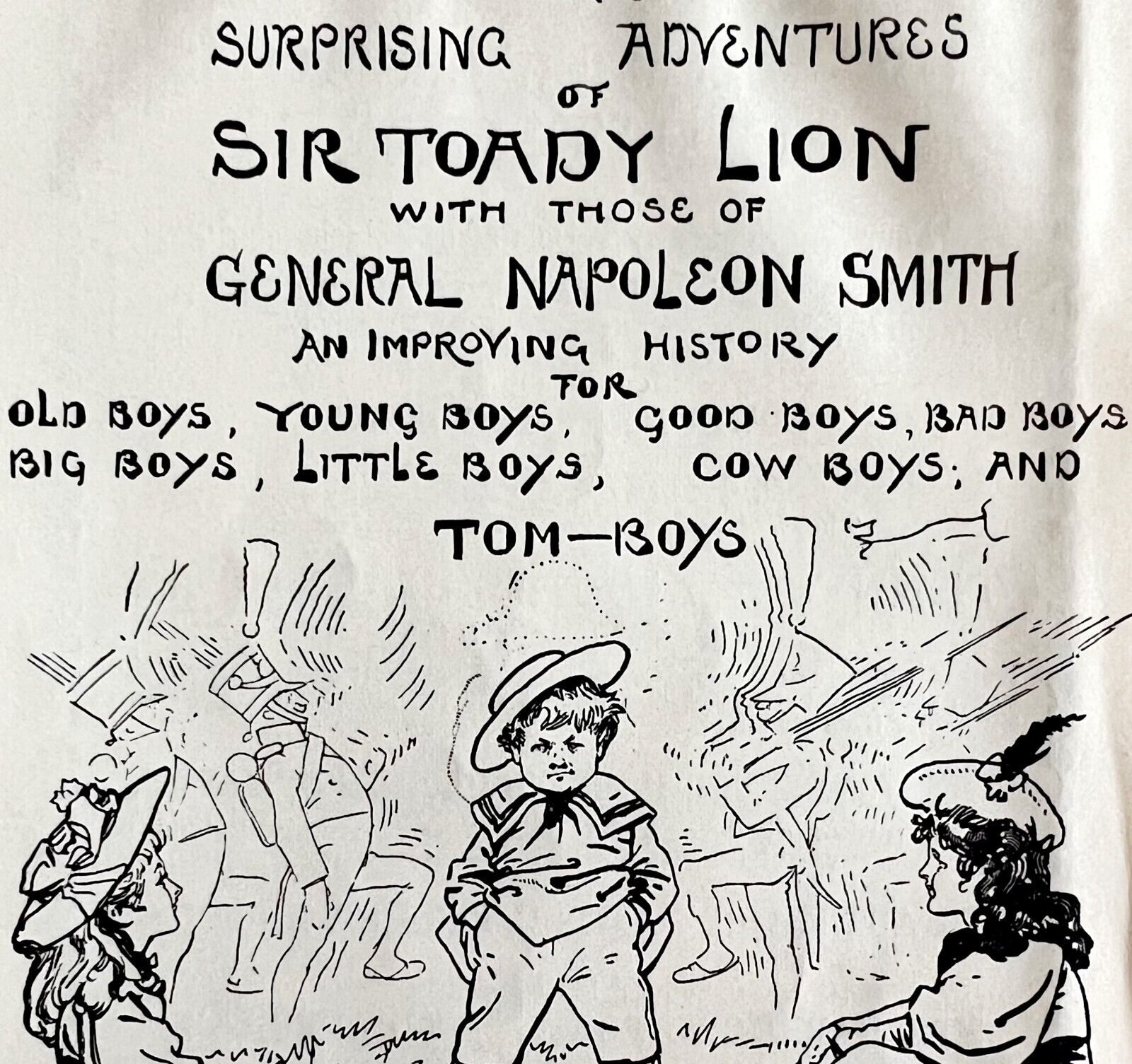 Sir Toady Lion 1897 Advertisement Victorian General Napoleon Smith DWFF11