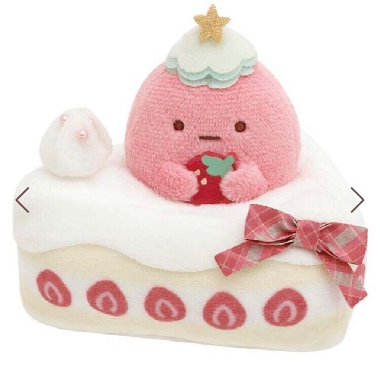 Sumikko Gurashi Strawberry christmas 2023 TAPIOKA ＆ strawberry sponge cake