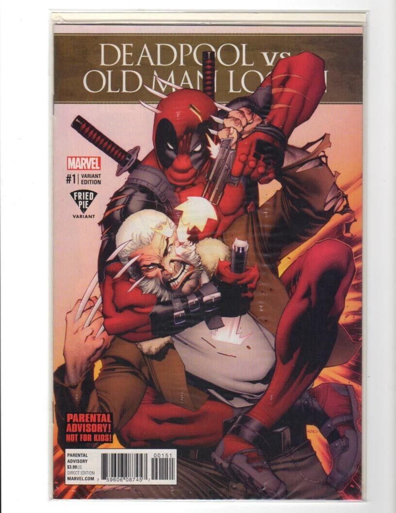 Deadpool vs Old Man Logan Issue #1 Fried Pie Variant Unread-Sealed