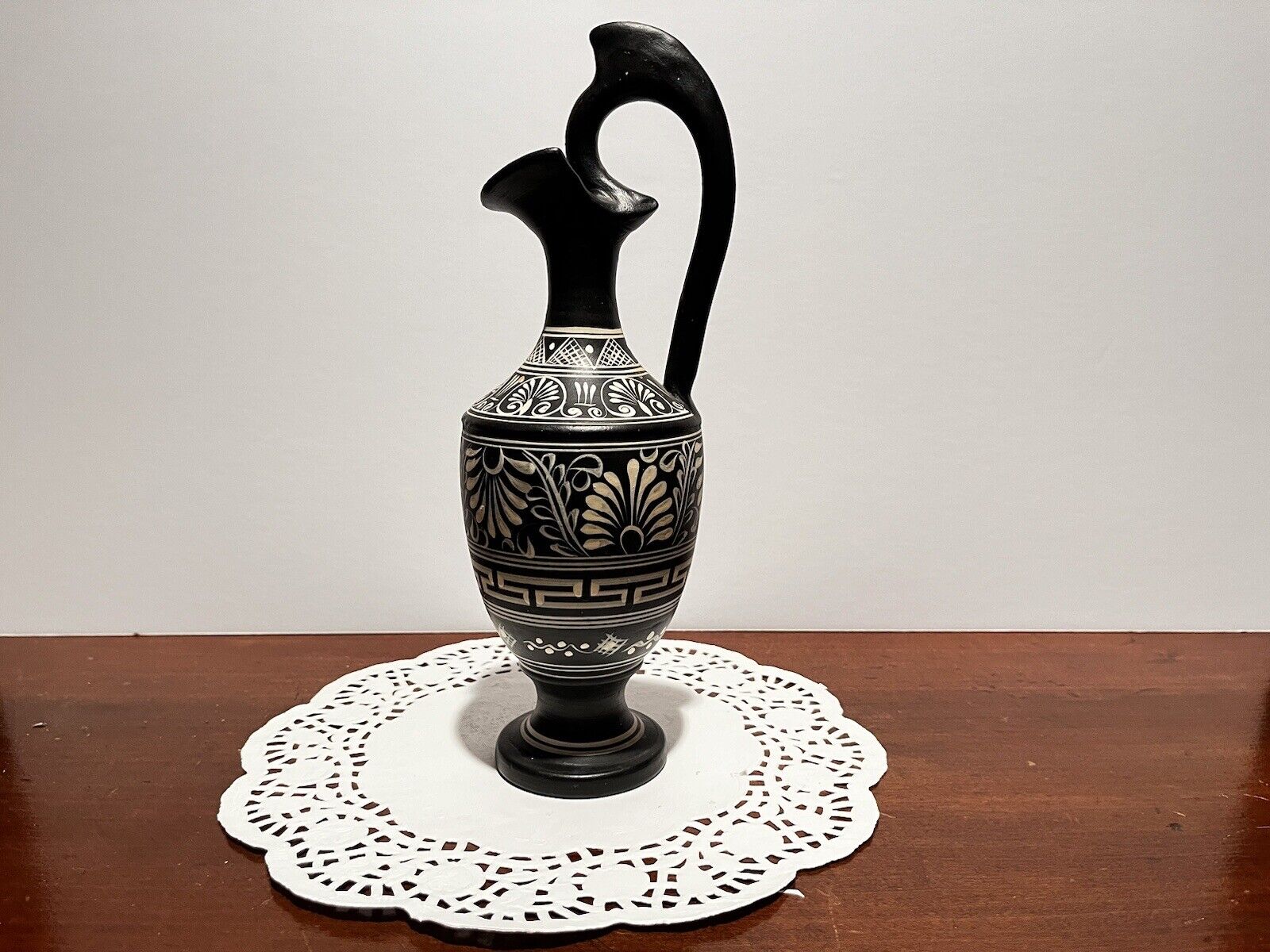 Saval Archangelos Rhodes Vintage Greek Signed Vase